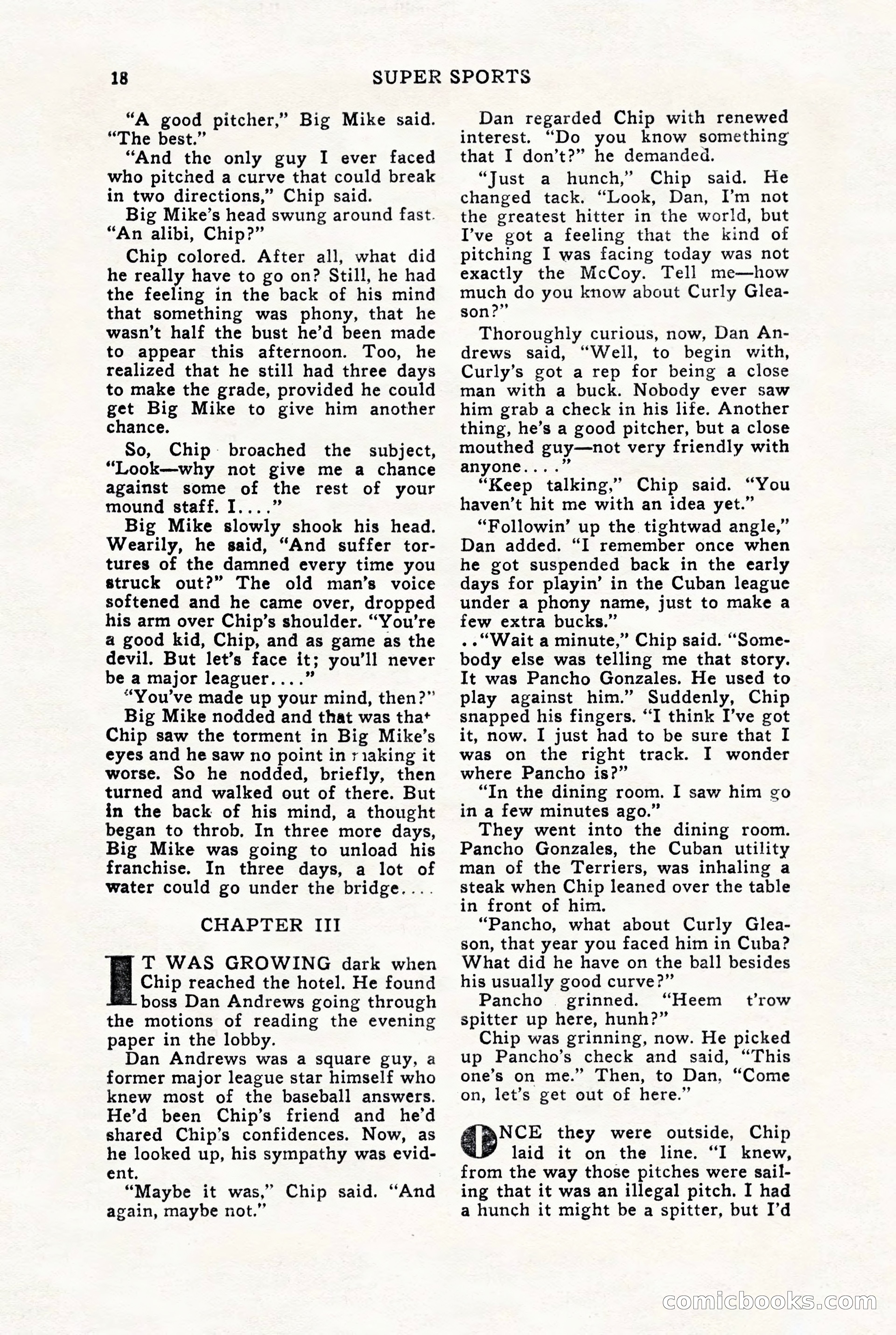Super Sports, June 1947 — page 18 of 100