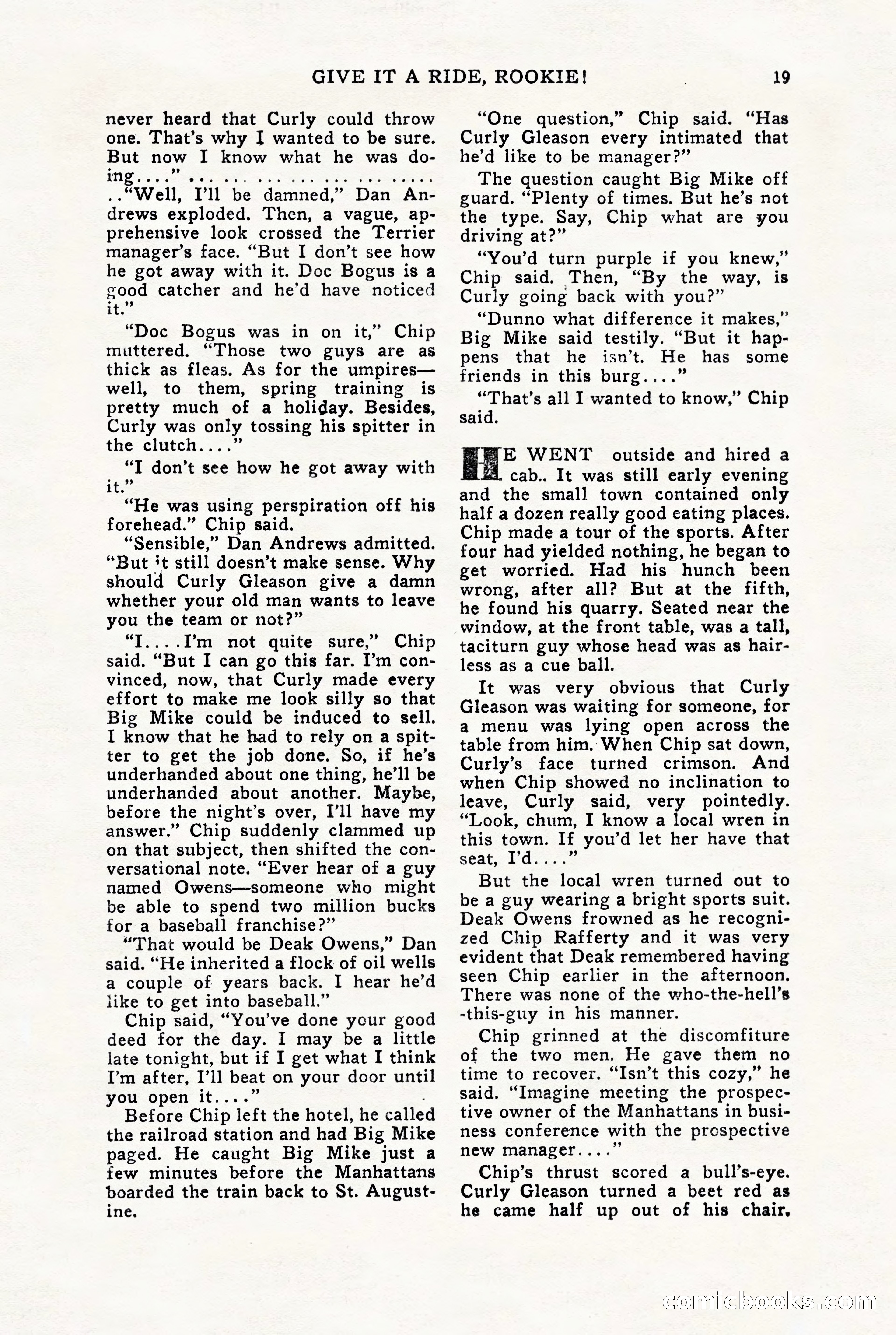 Super Sports, June 1947 — page 19 of 100