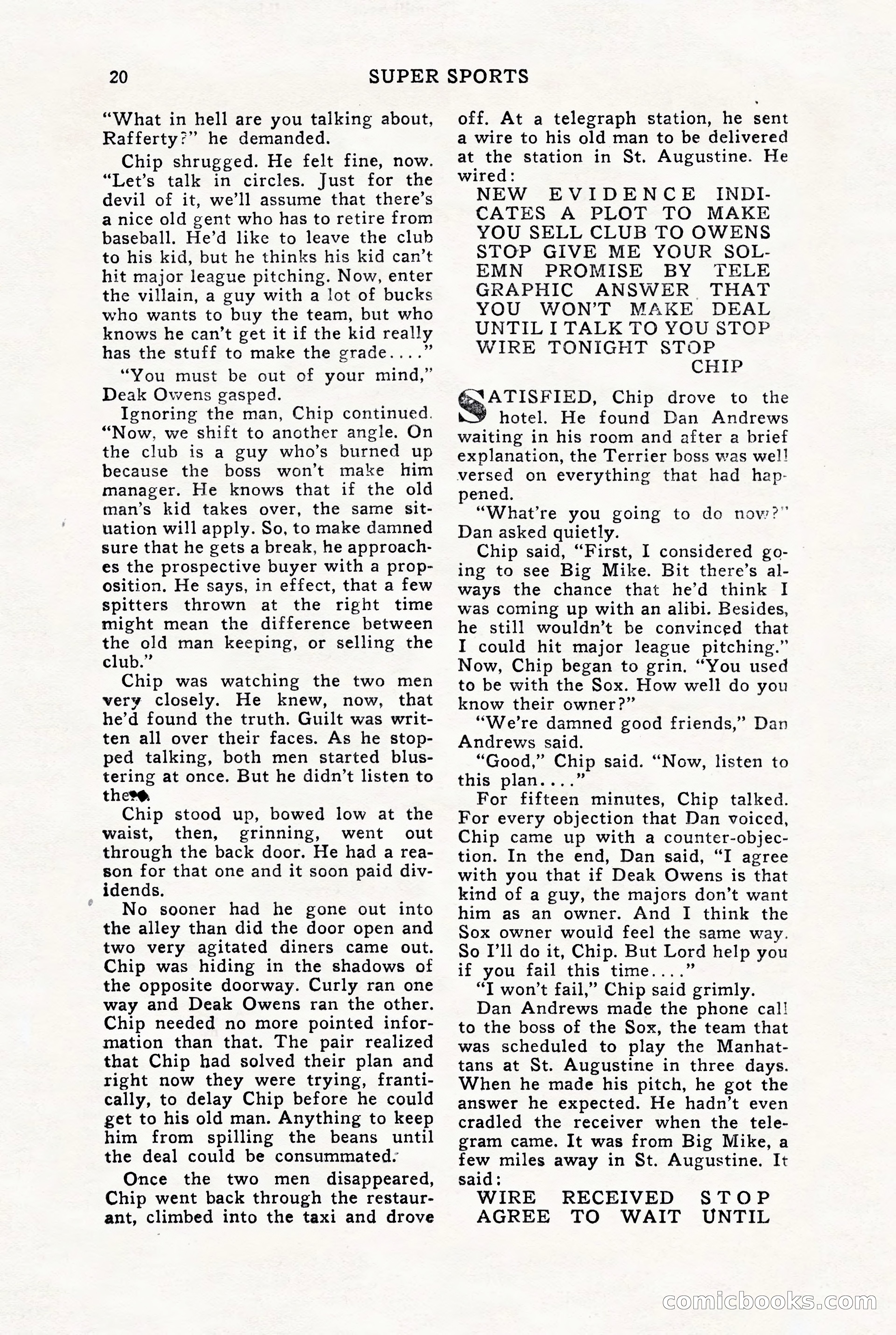 Super Sports, June 1947 — page 20 of 100