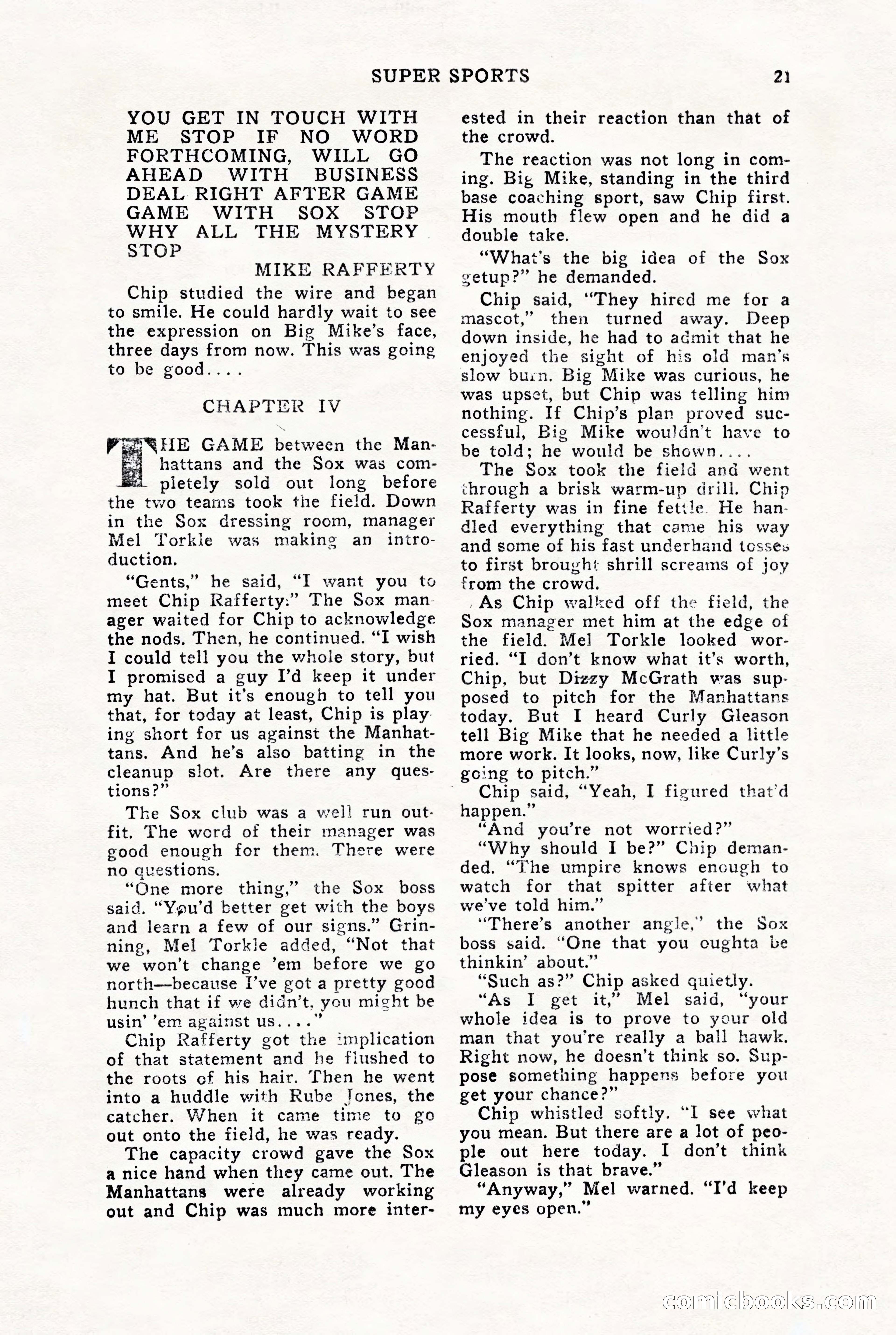Super Sports, June 1947 — page 21 of 100