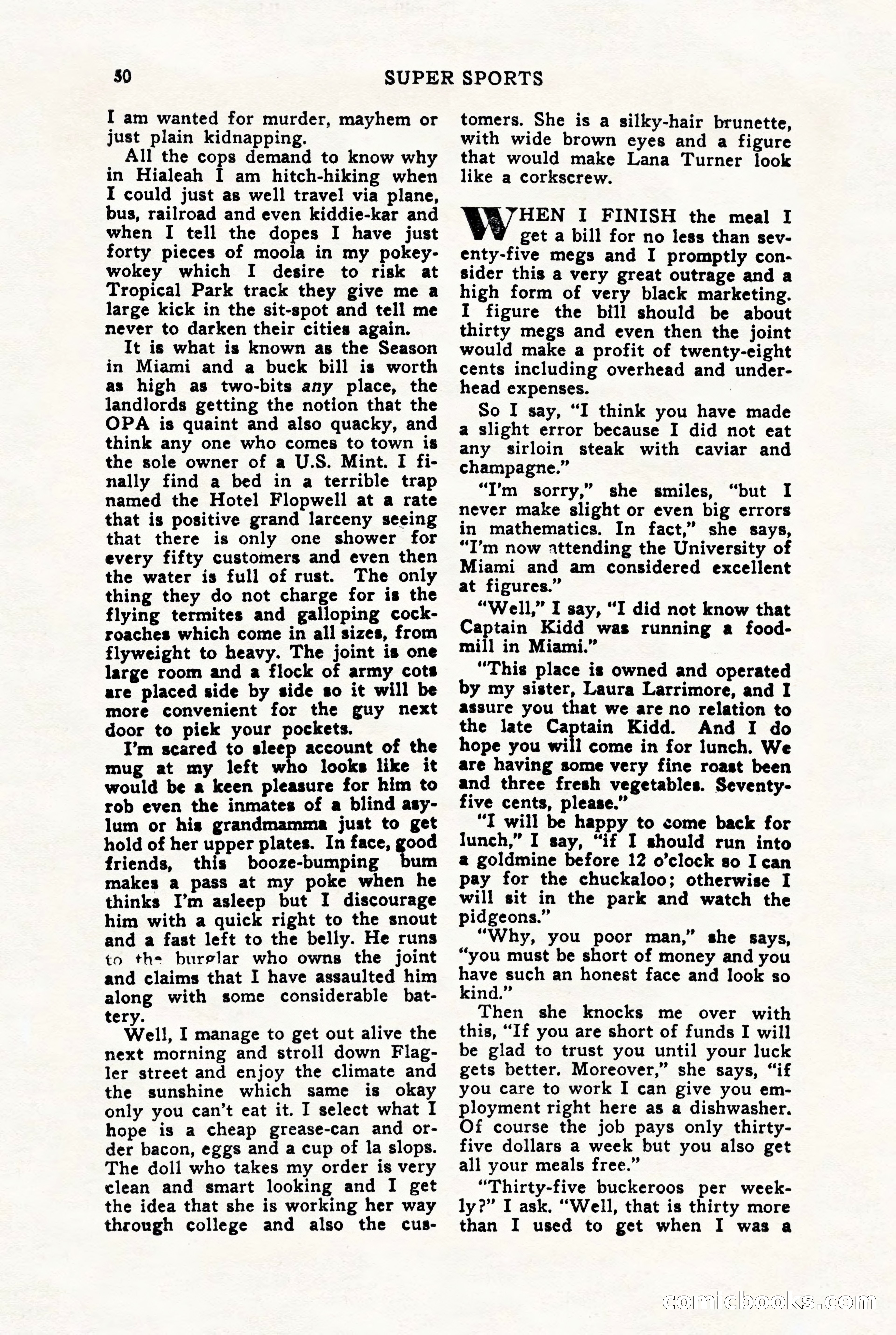 Super Sports, June 1947 — page 50 of 100