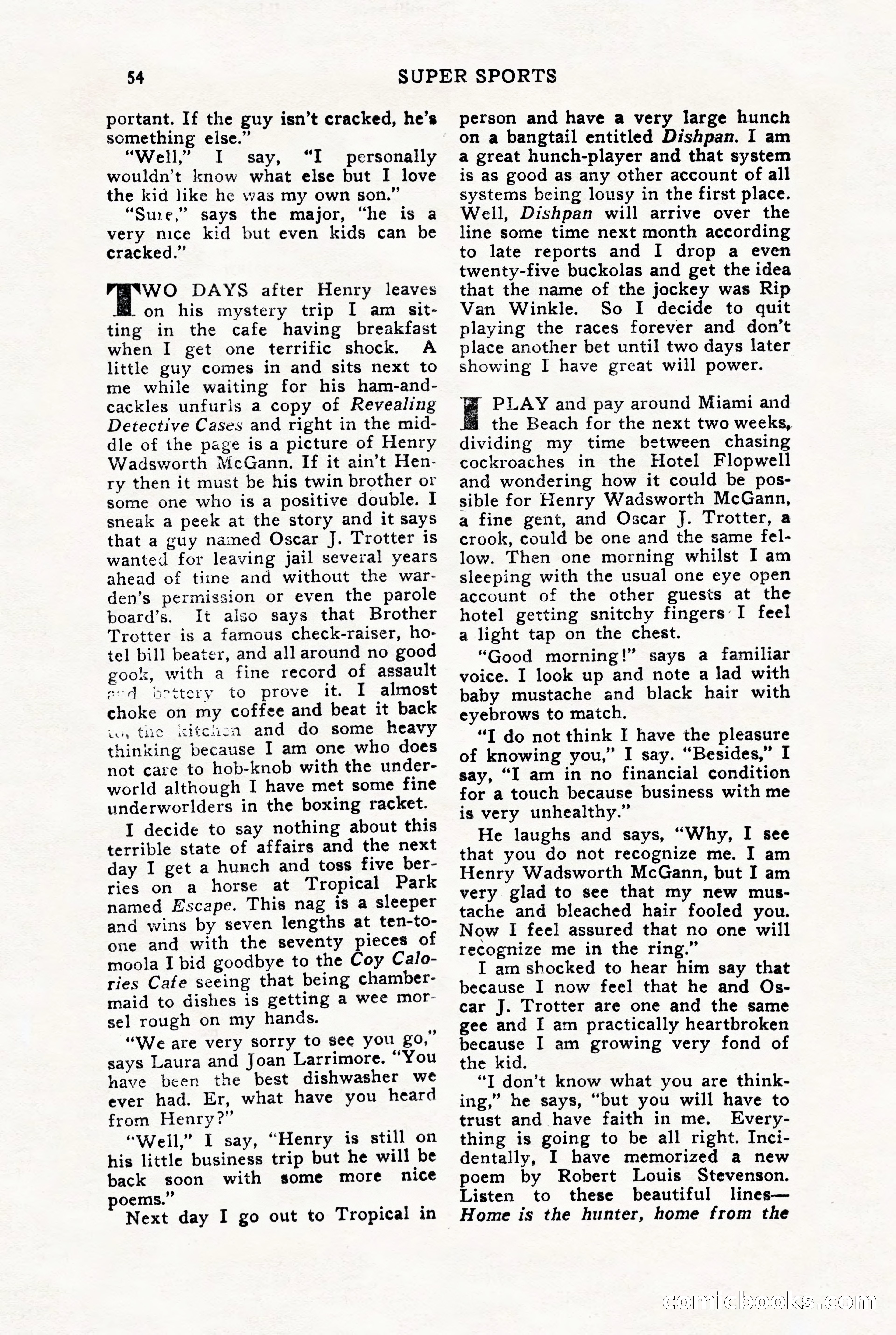 Super Sports, June 1947 — page 54 of 100