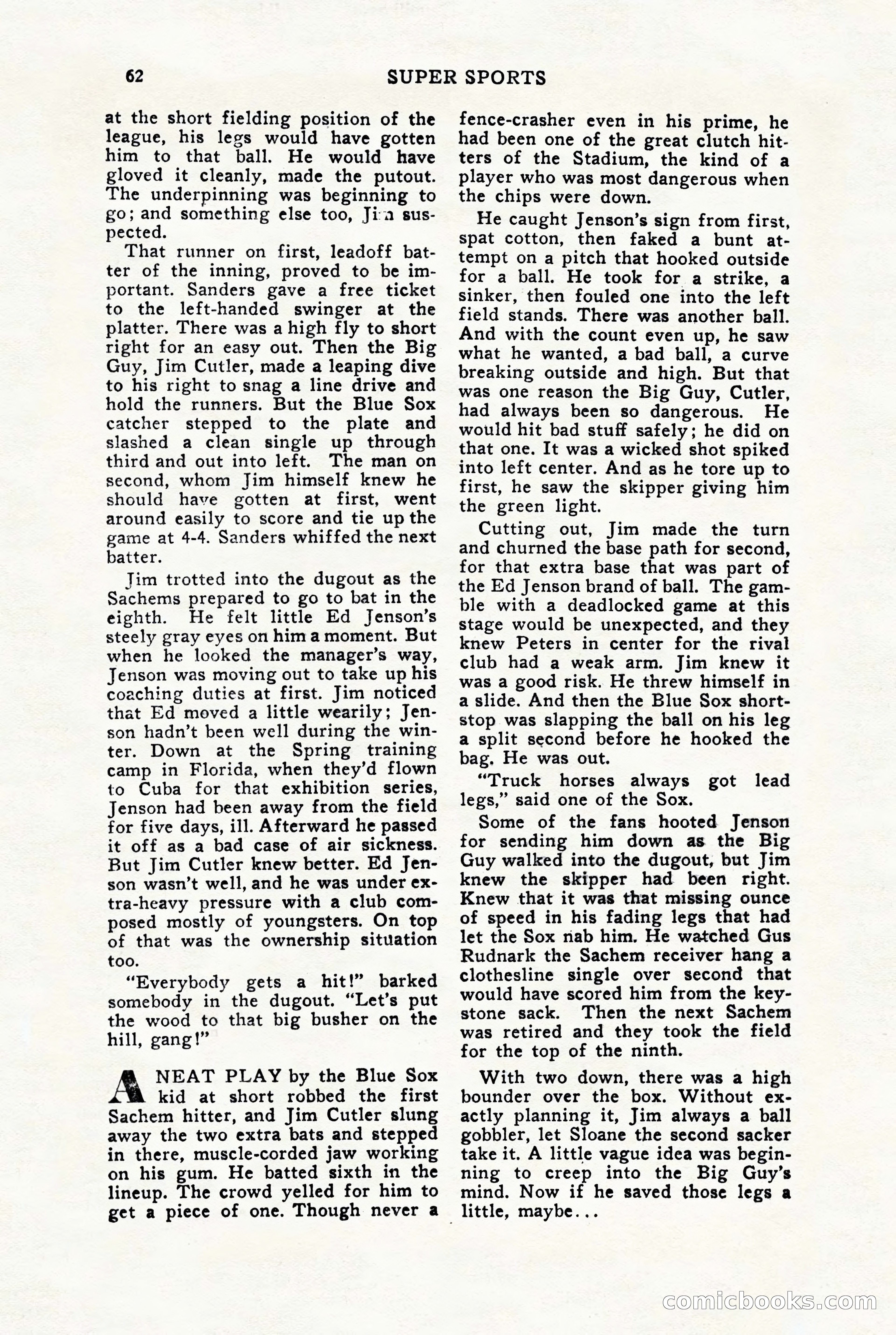 Super Sports, June 1947 — page 62 of 100