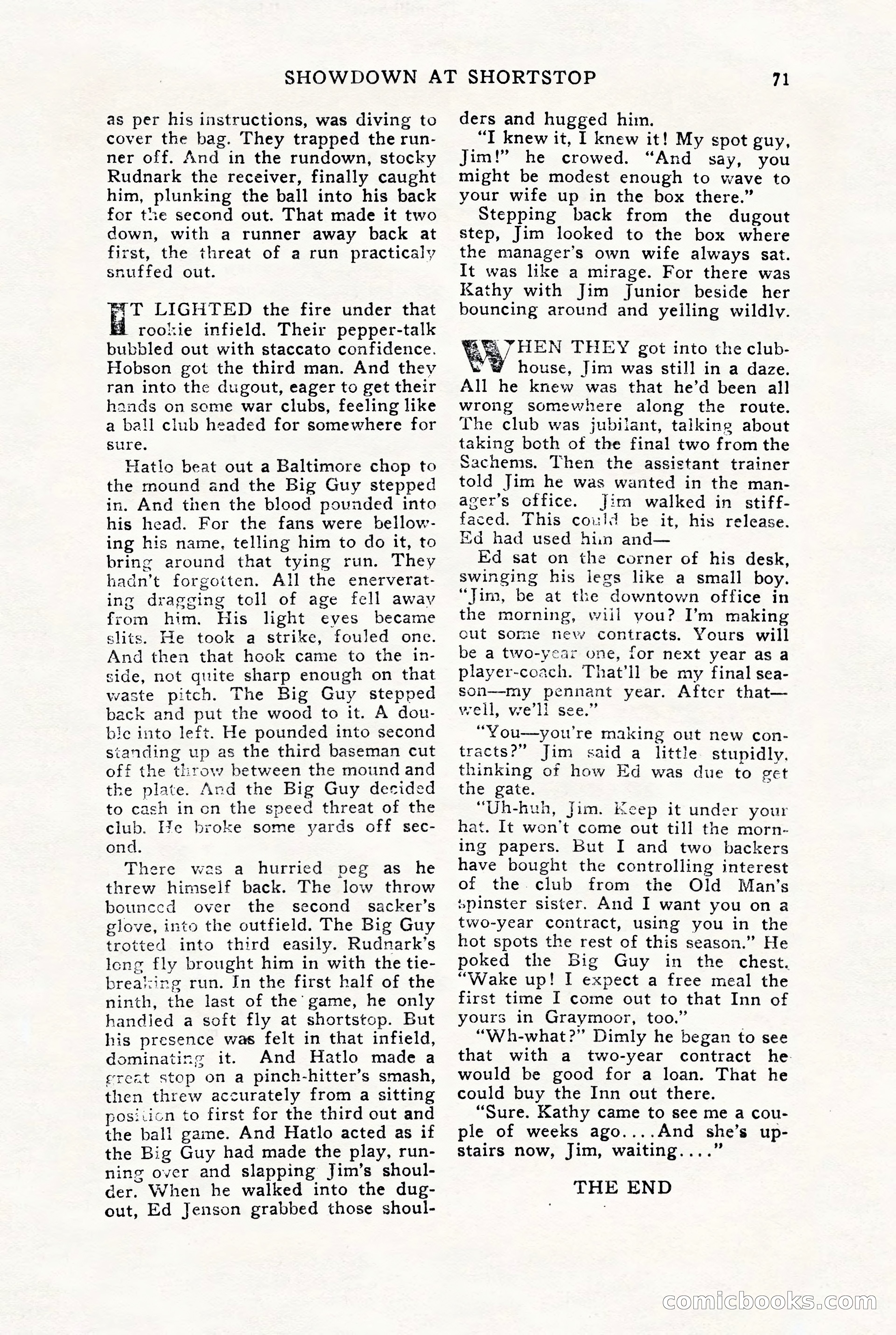 Super Sports, June 1947 — page 71 of 100
