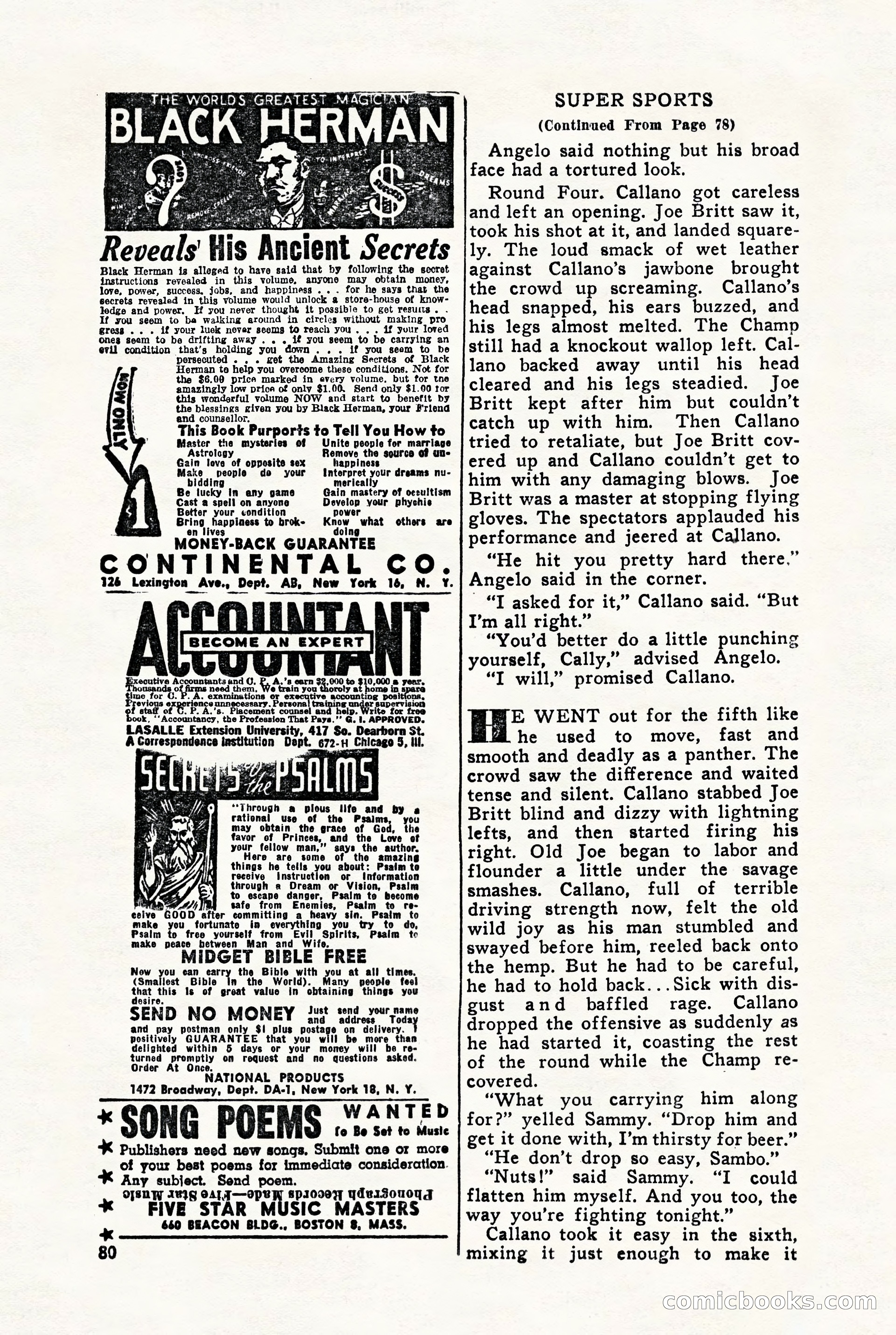 Super Sports, June 1947 — page 80 of 100