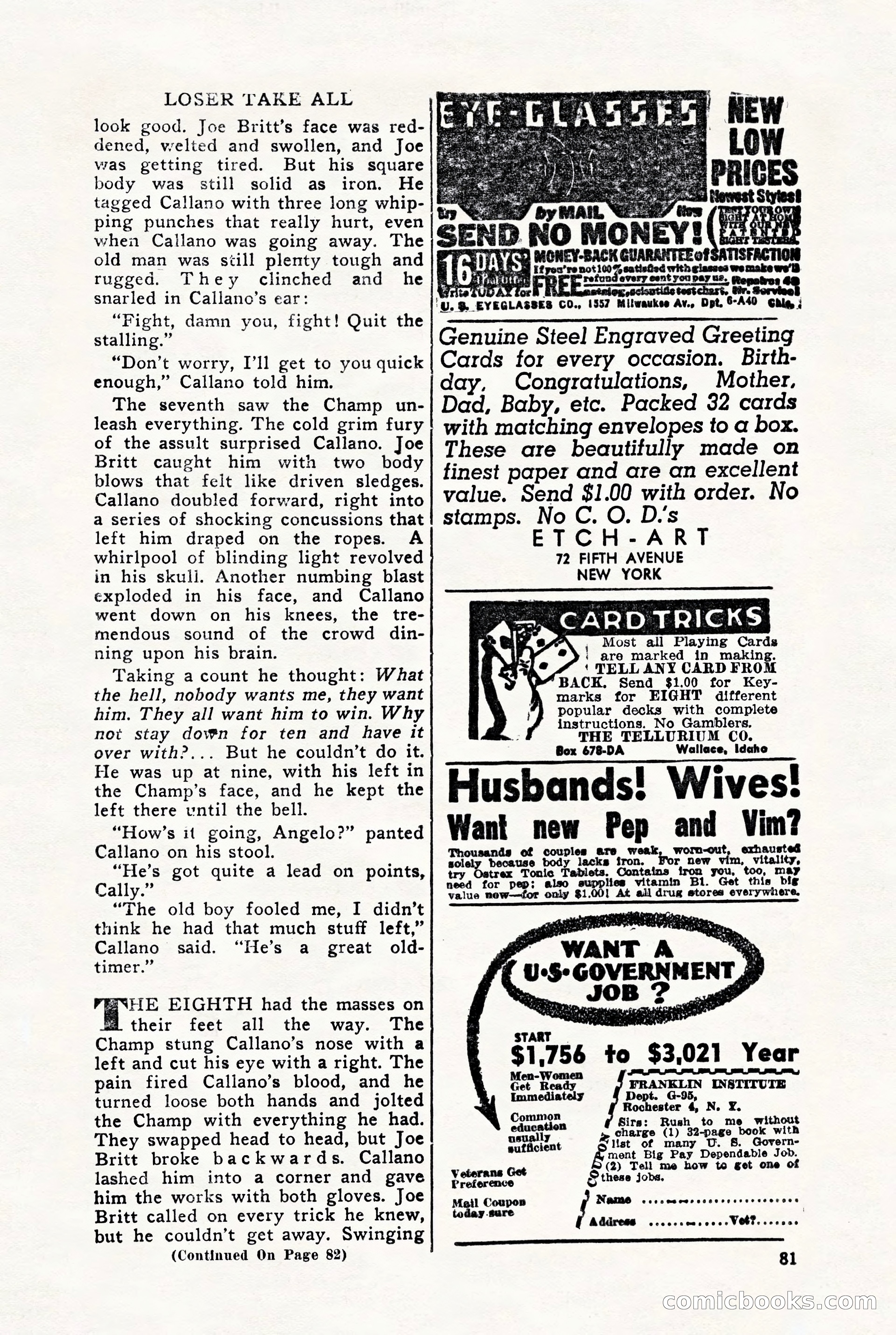 Super Sports, June 1947 — page 81 of 100
