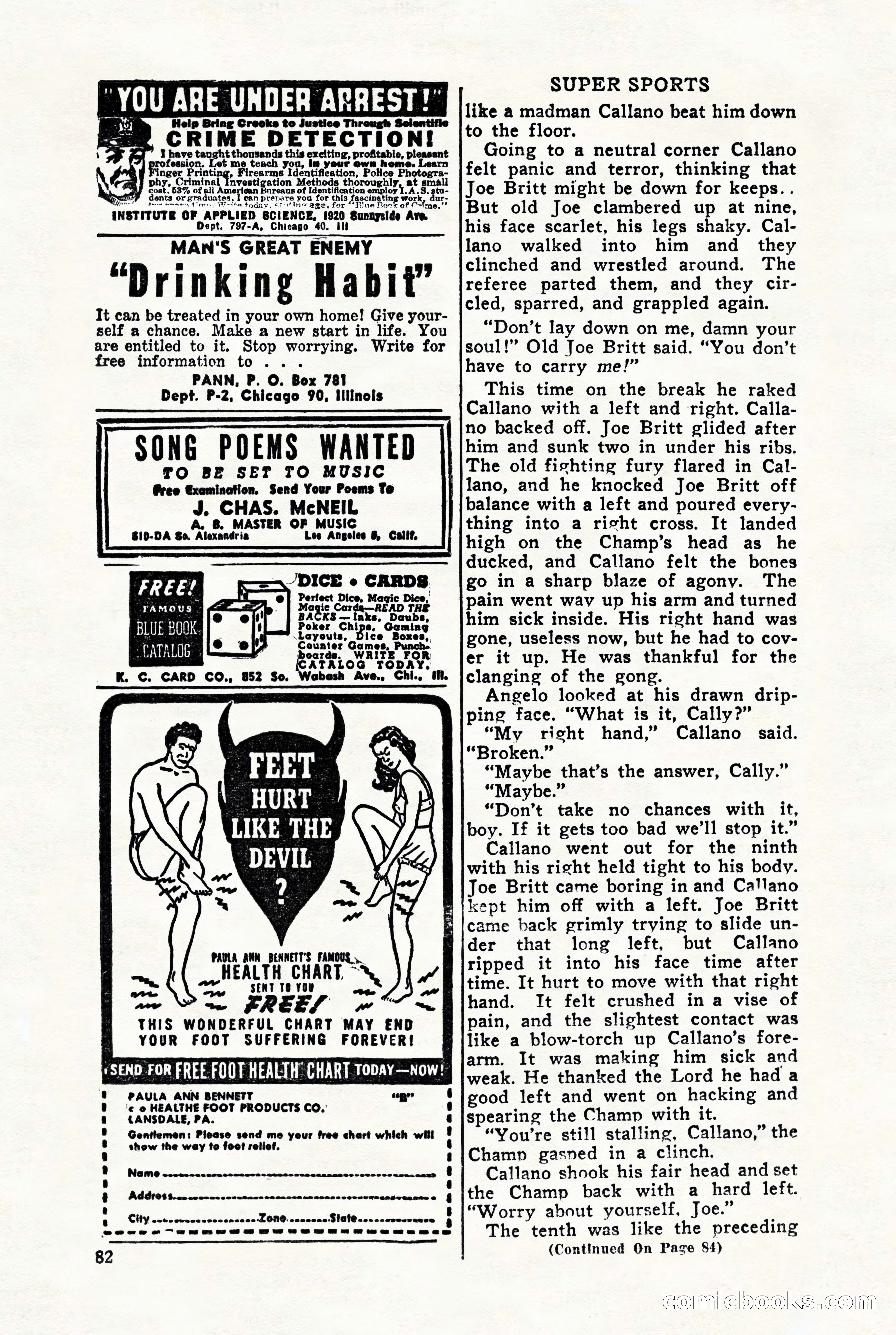 Super Sports, June 1947 — page 82 of 100