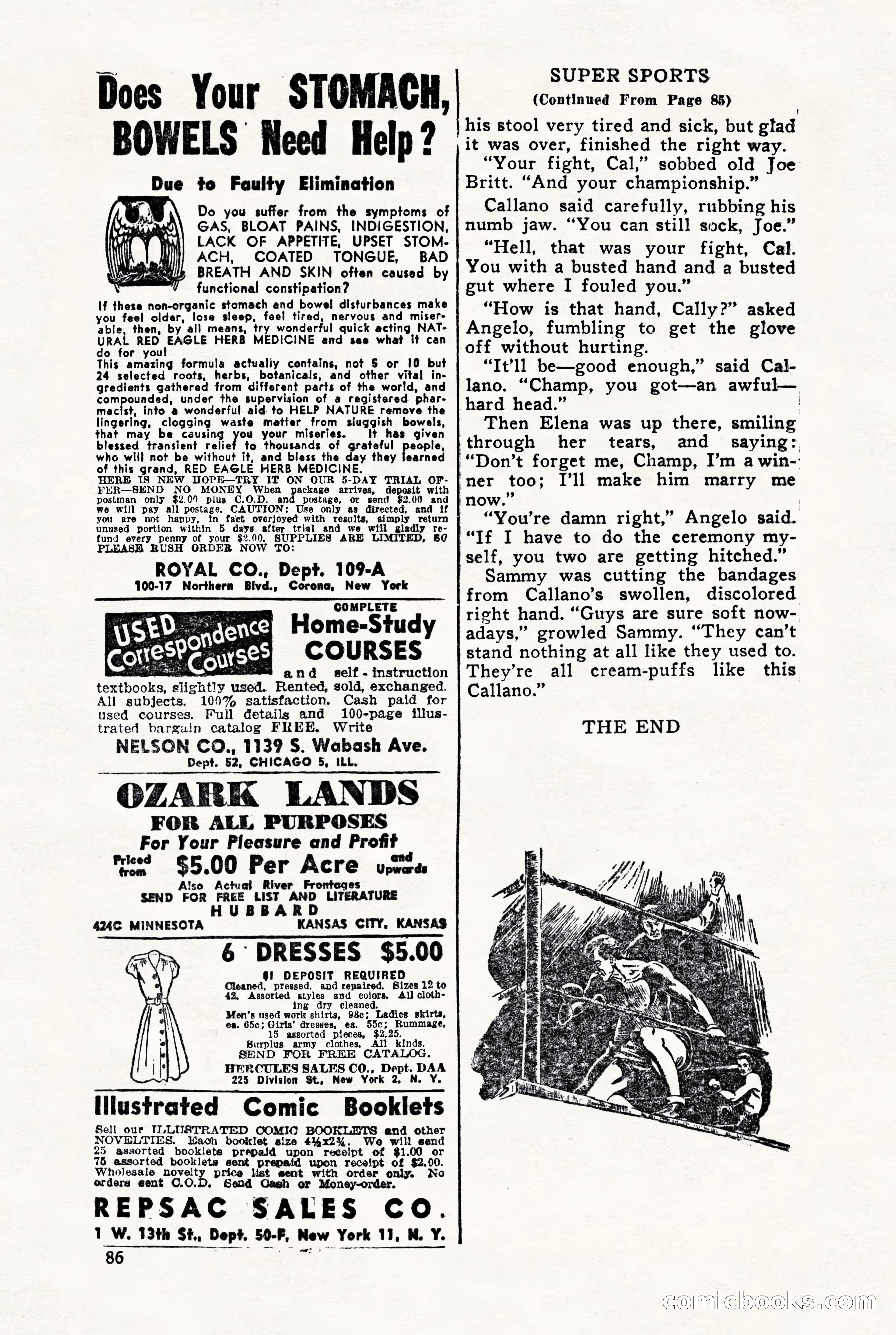 Super Sports, June 1947 — page 86 of 100