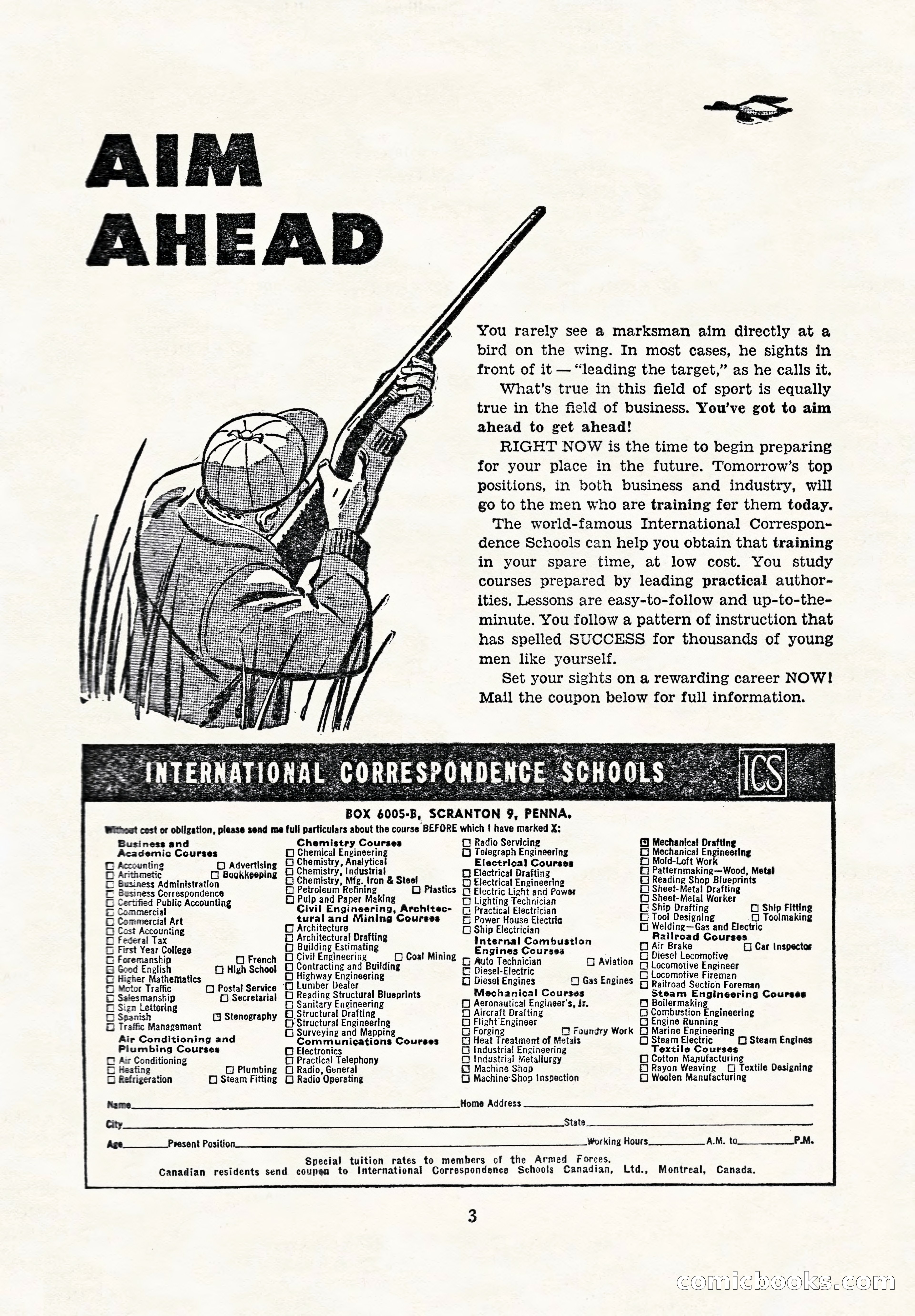 Super Sports, December 1947 — page 3 of 100
