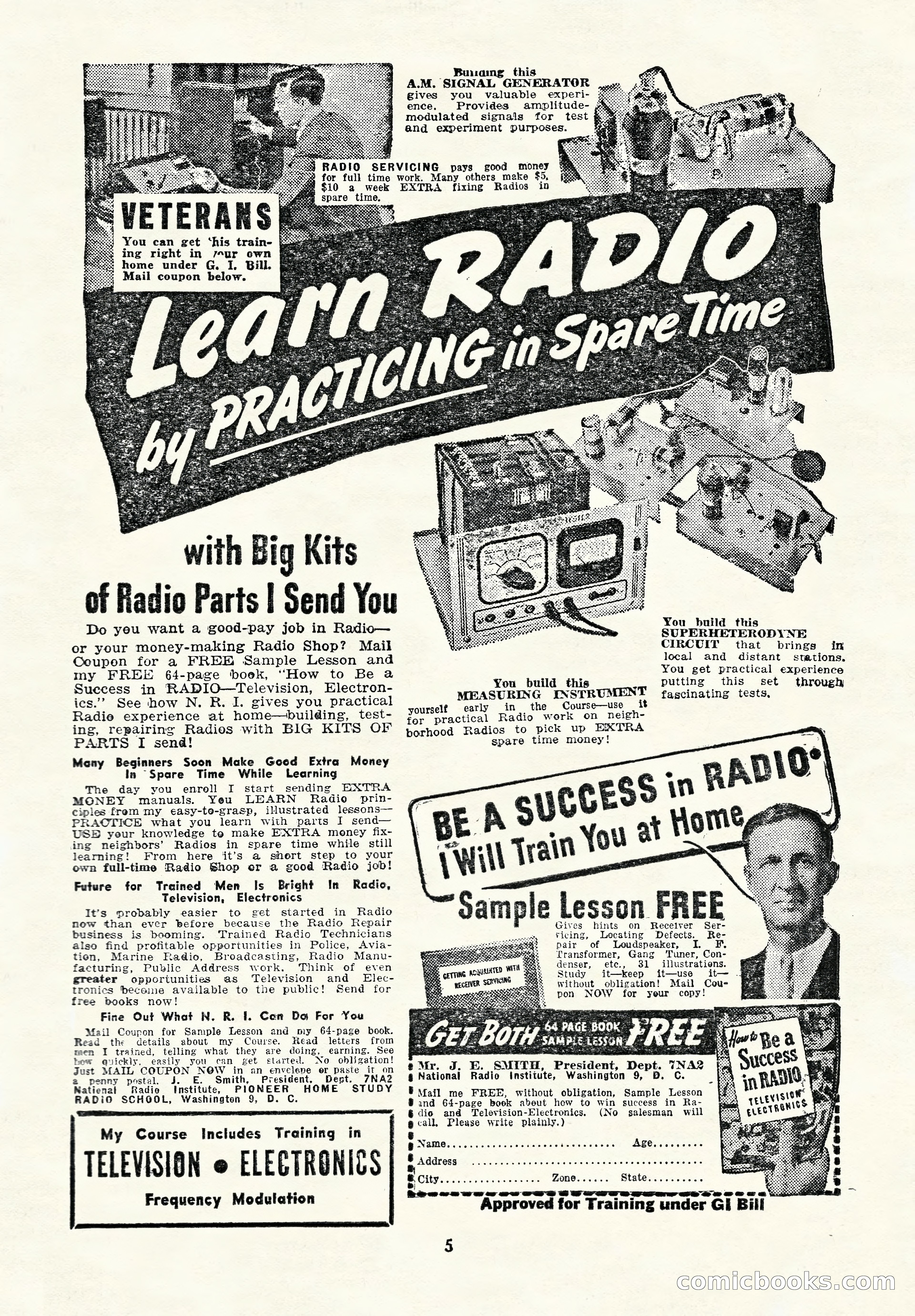 Super Sports, December 1947 — page 5 of 100