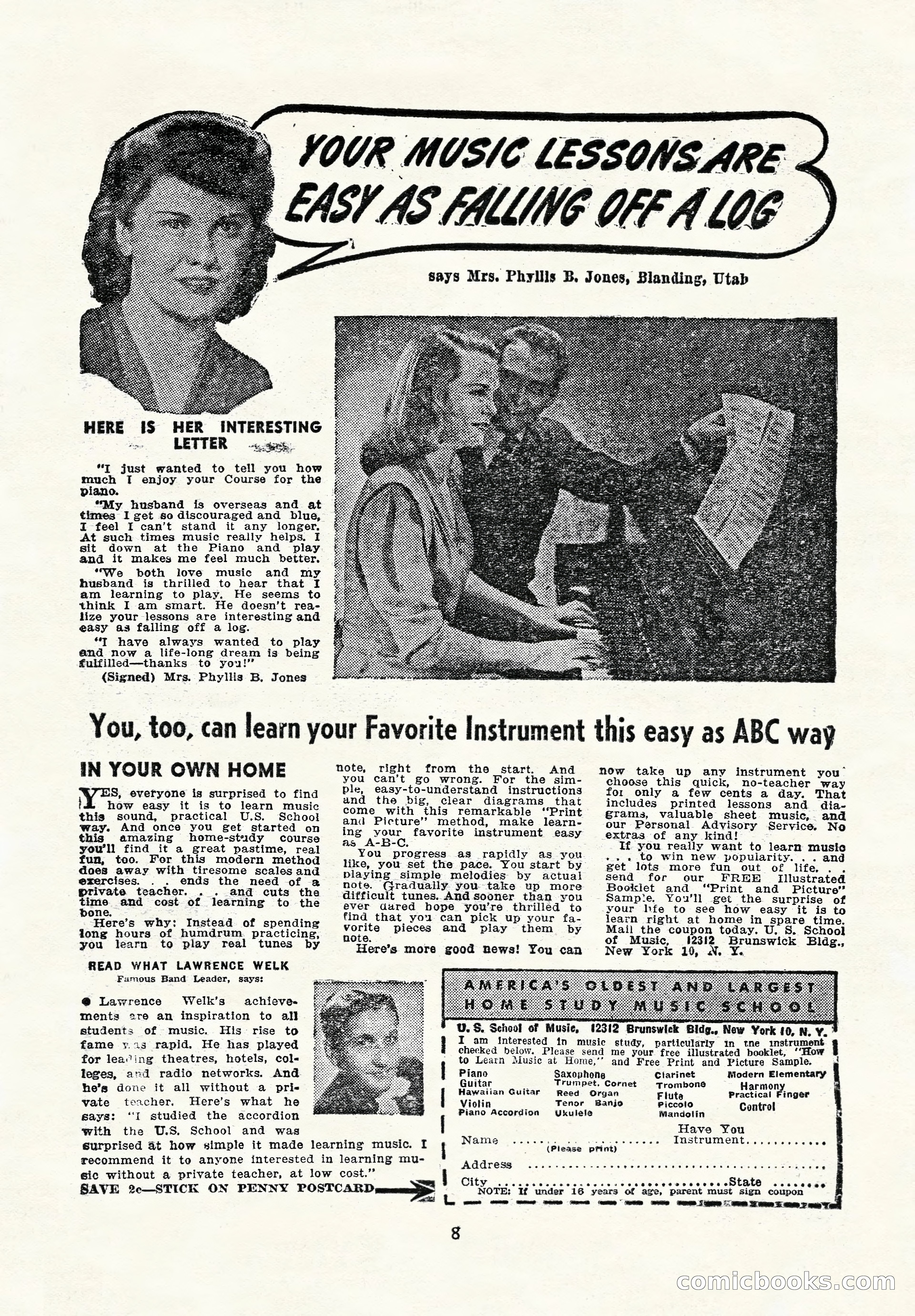 Super Sports, December 1947 — page 8 of 100