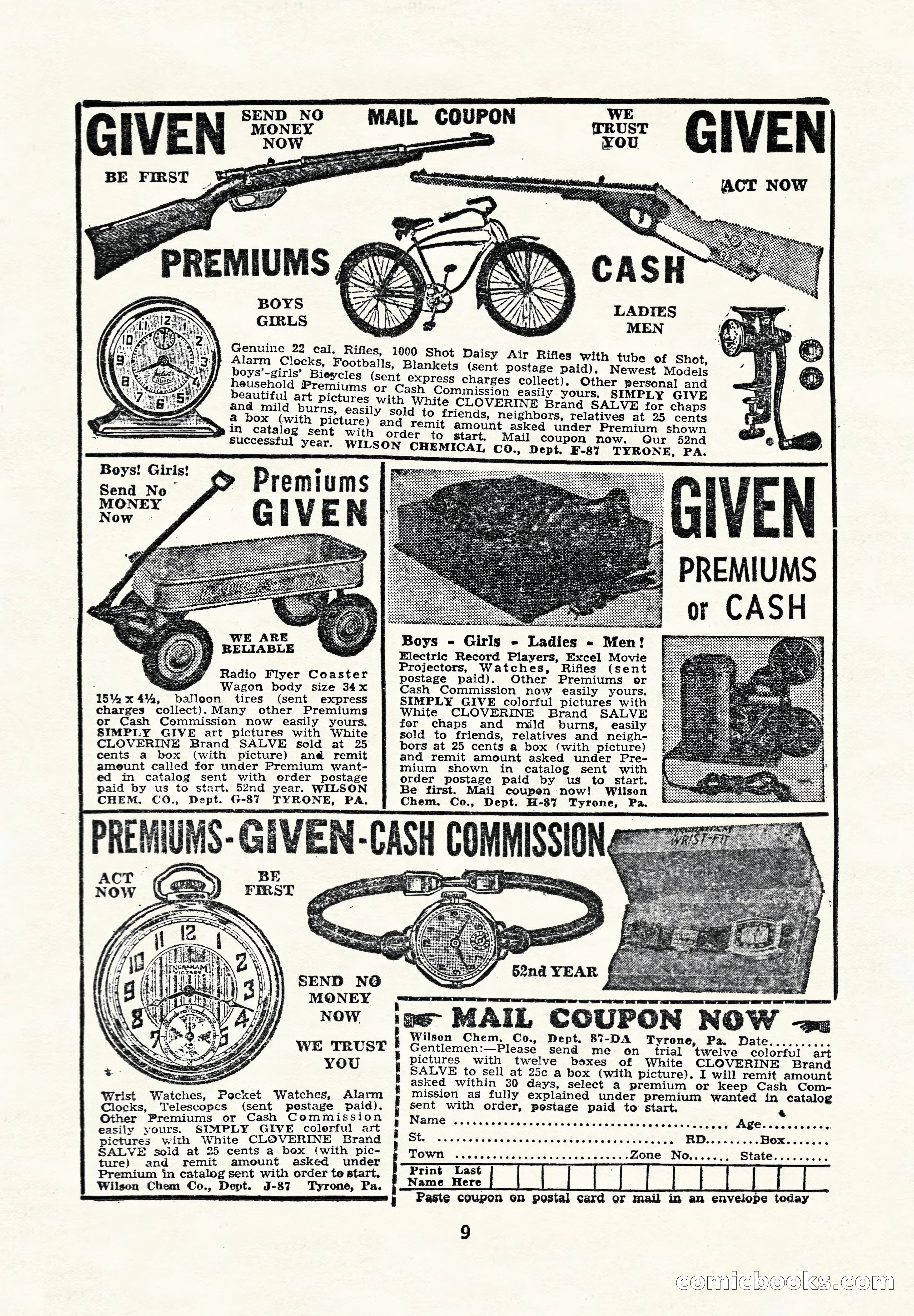 Super Sports, December 1947 — page 9 of 100