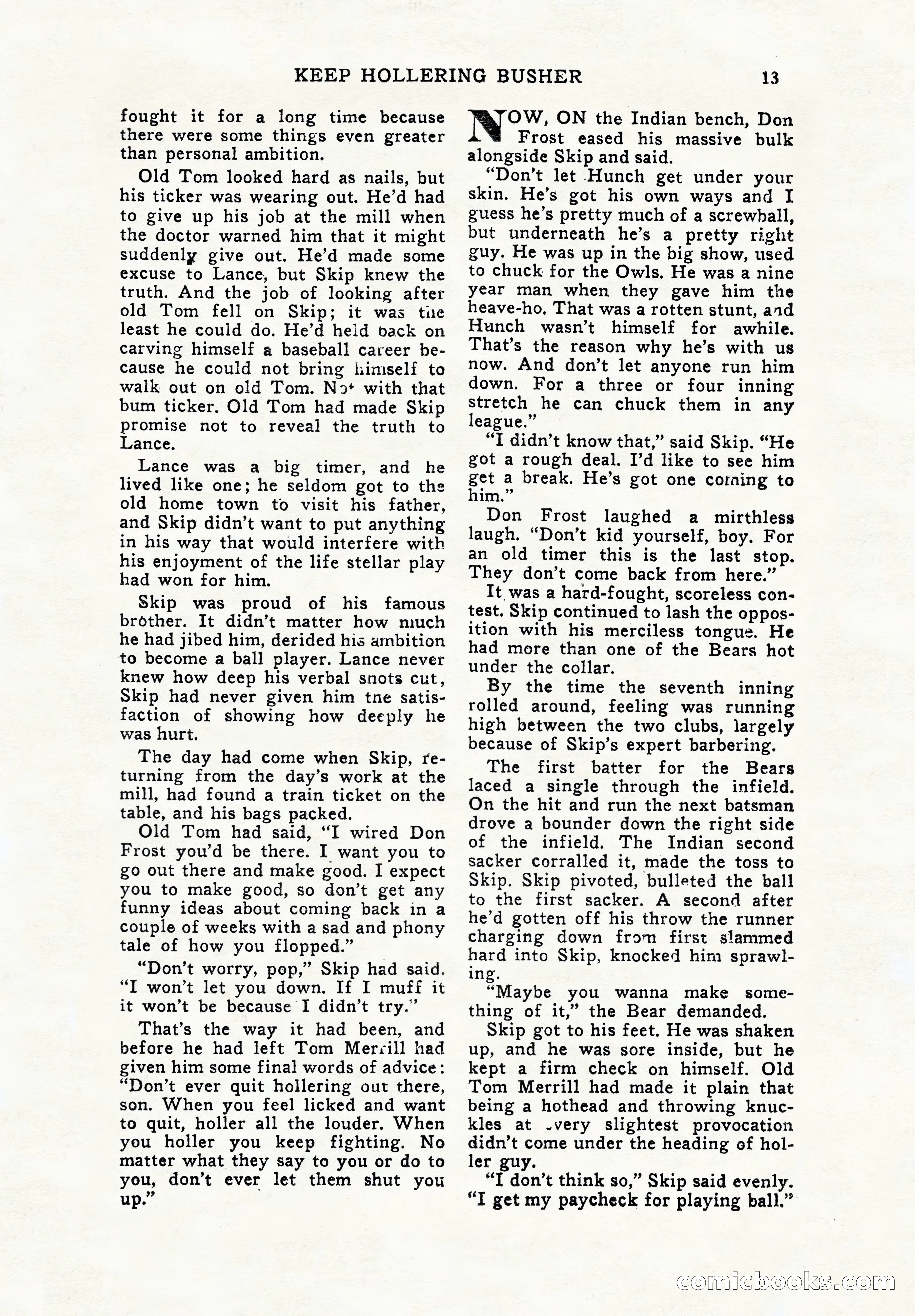 Super Sports, December 1947 — page 13 of 100