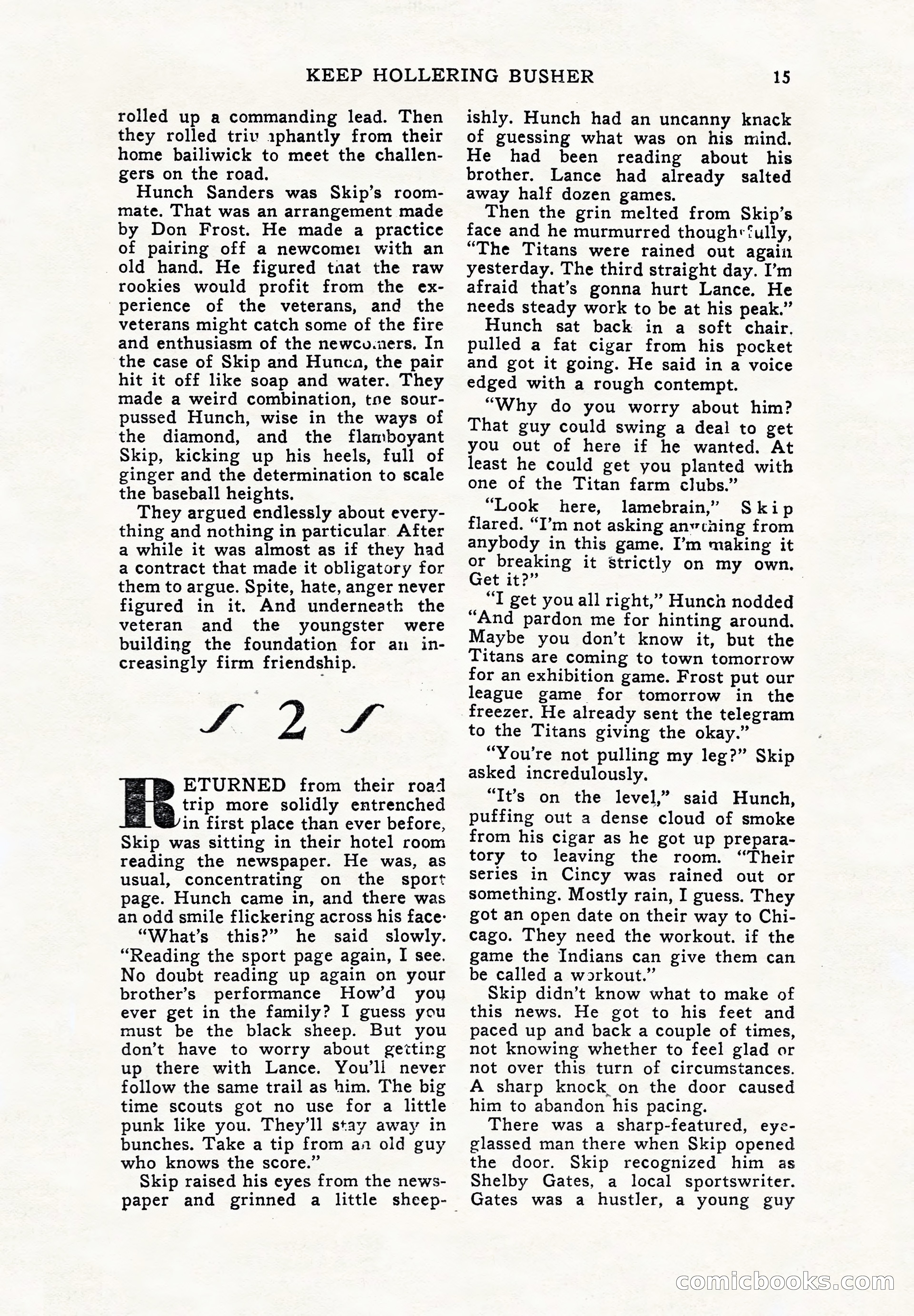 Super Sports, December 1947 — page 15 of 100