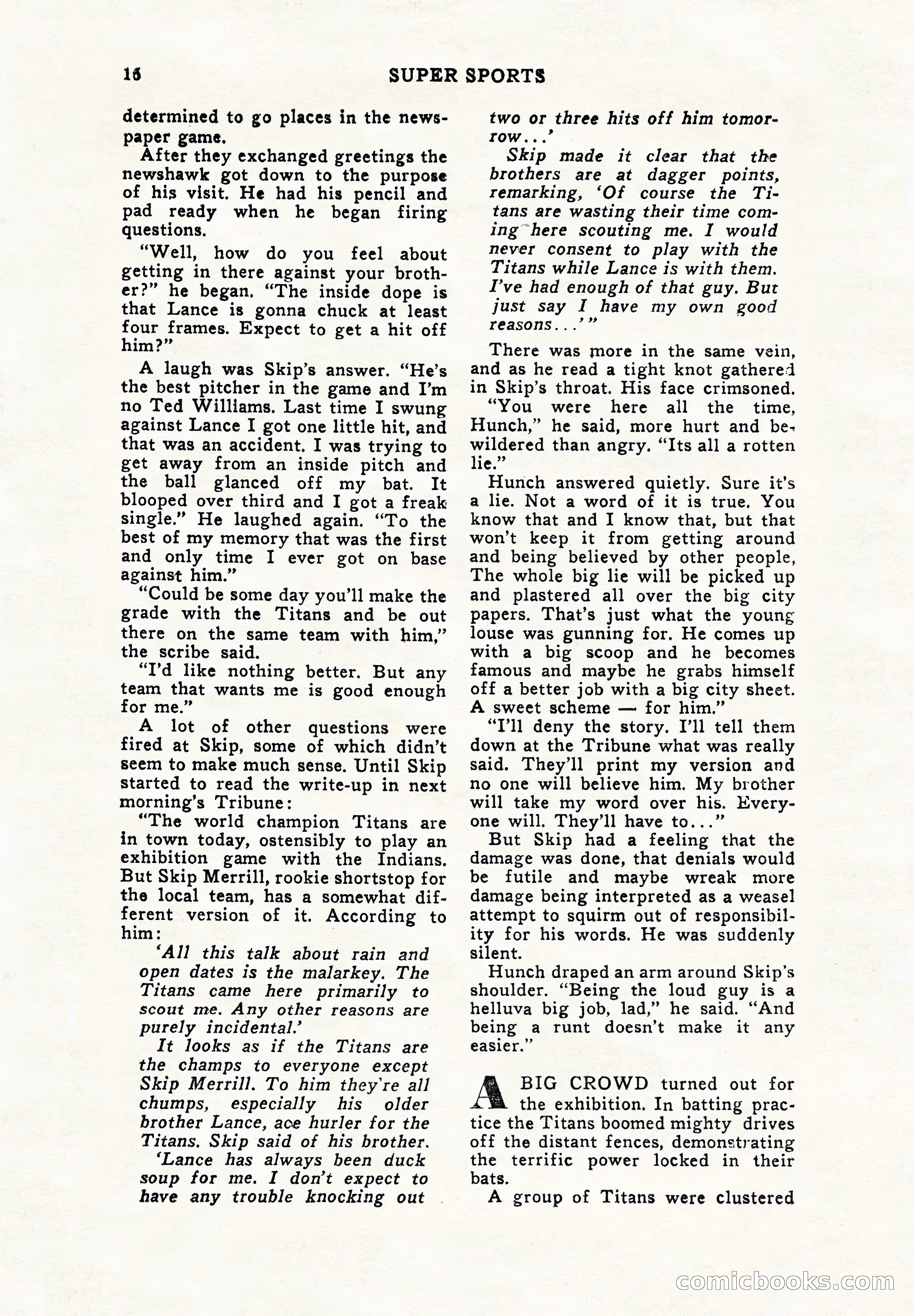 Super Sports, December 1947 — page 16 of 100