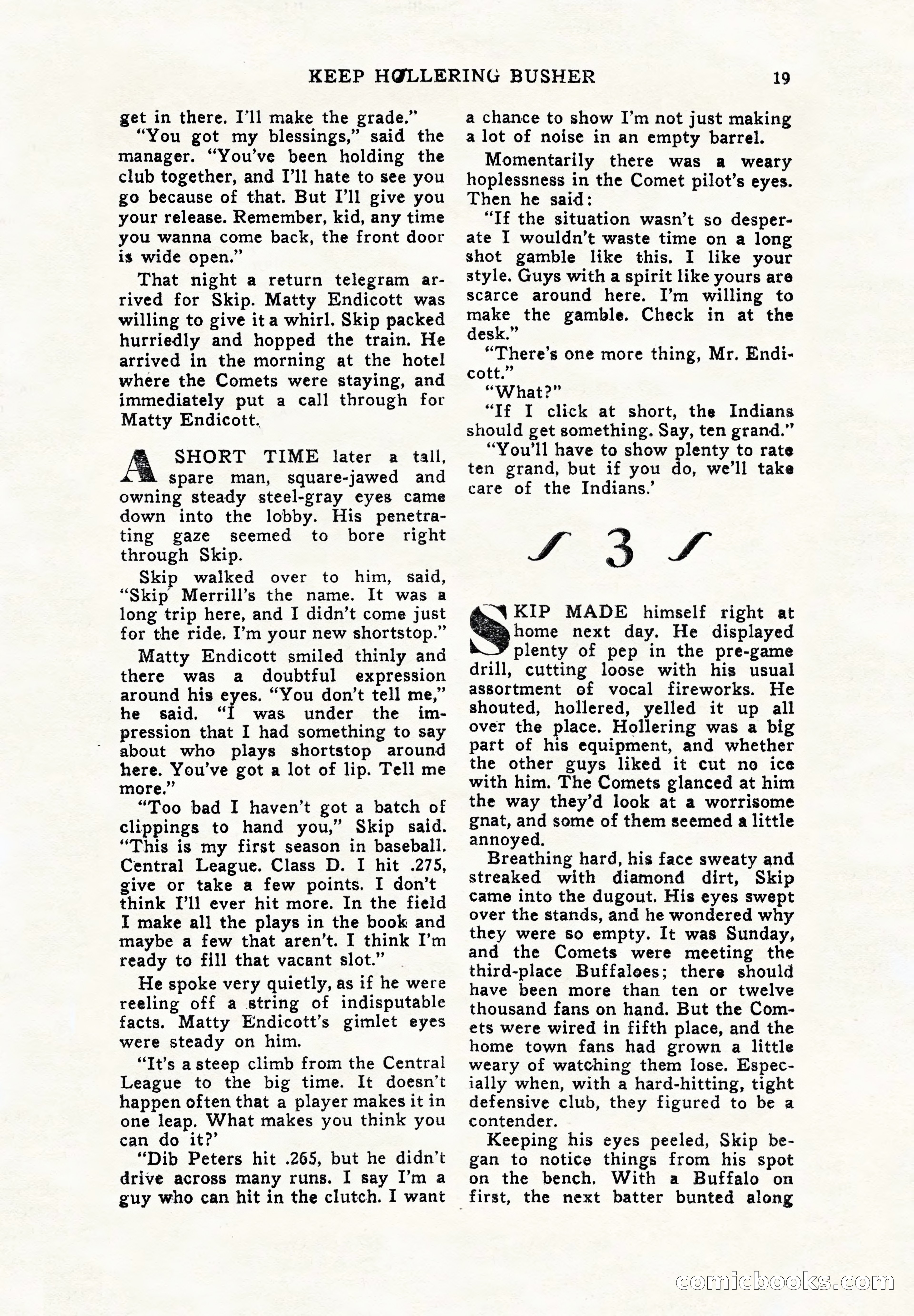Super Sports, December 1947 — page 19 of 100
