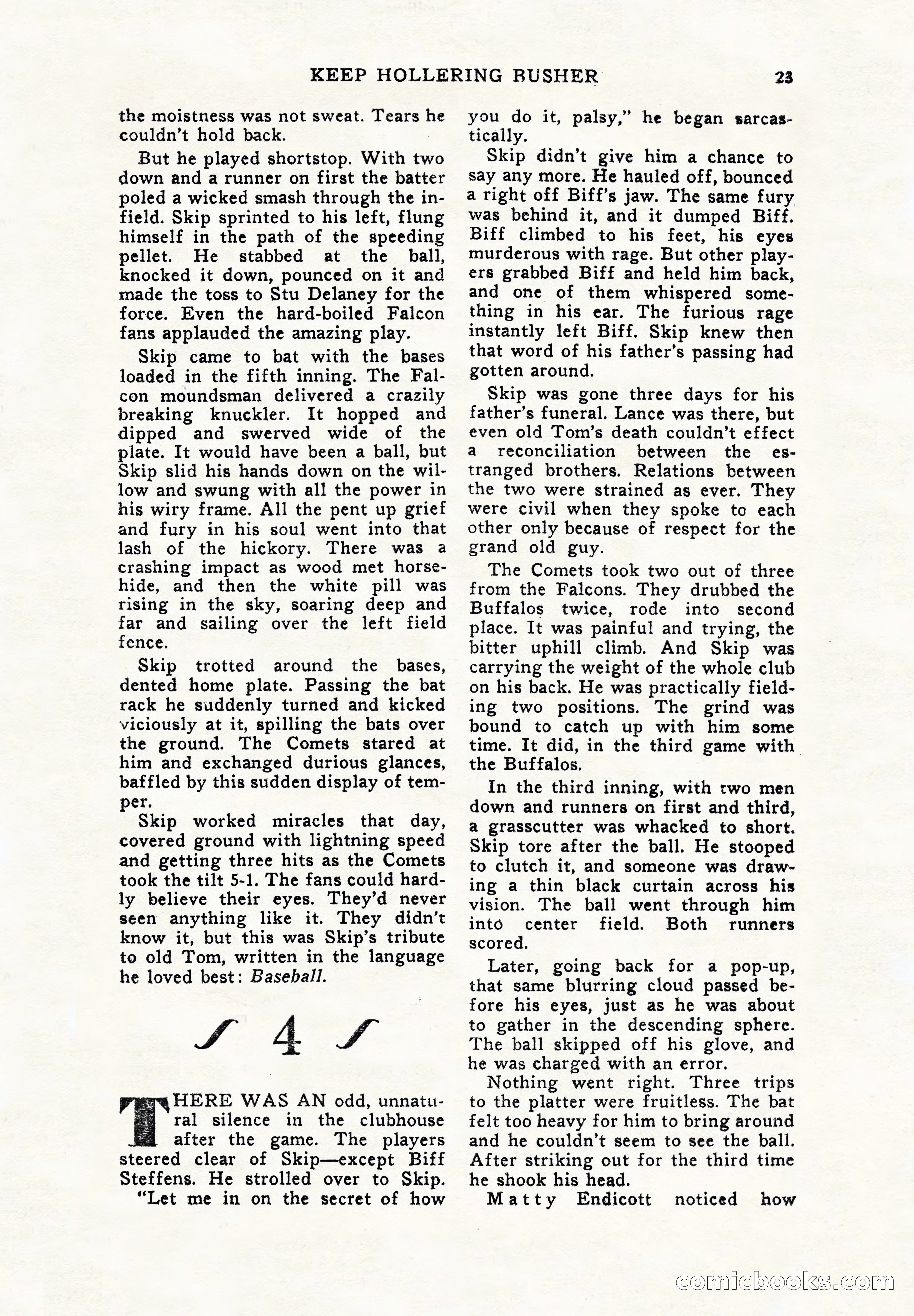 Super Sports, December 1947 — page 23 of 100