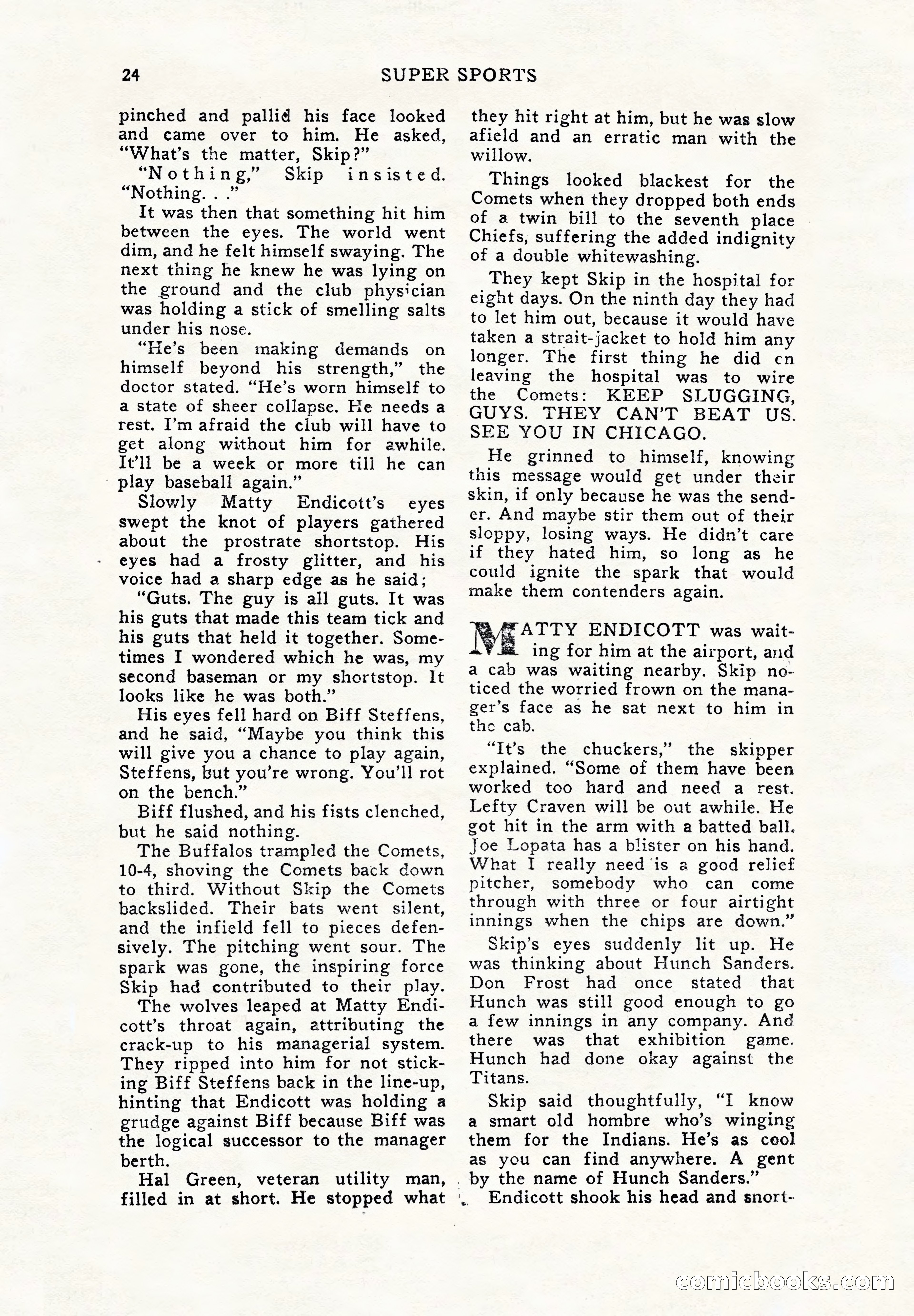 Super Sports, December 1947 — page 24 of 100