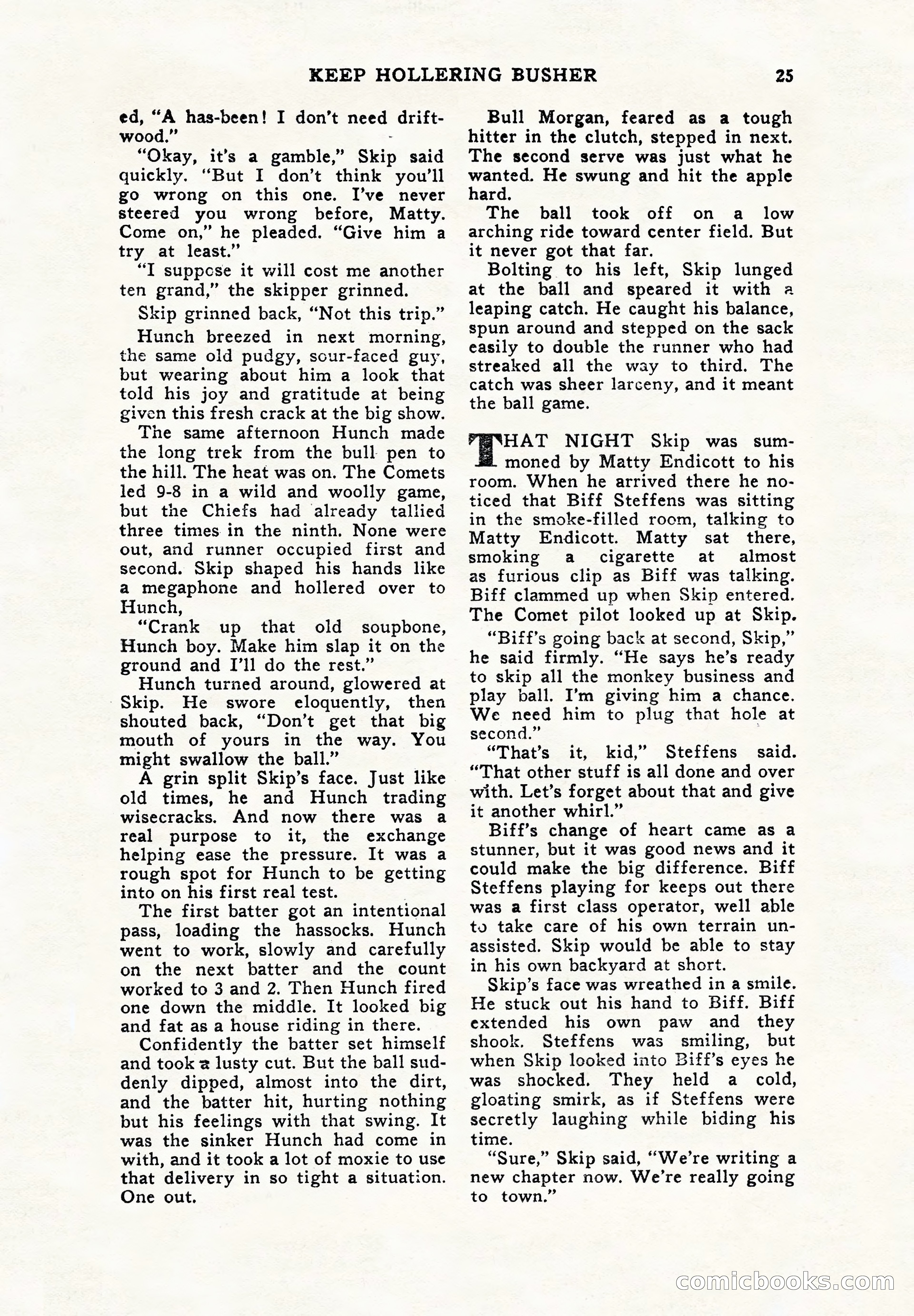 Super Sports, December 1947 — page 25 of 100