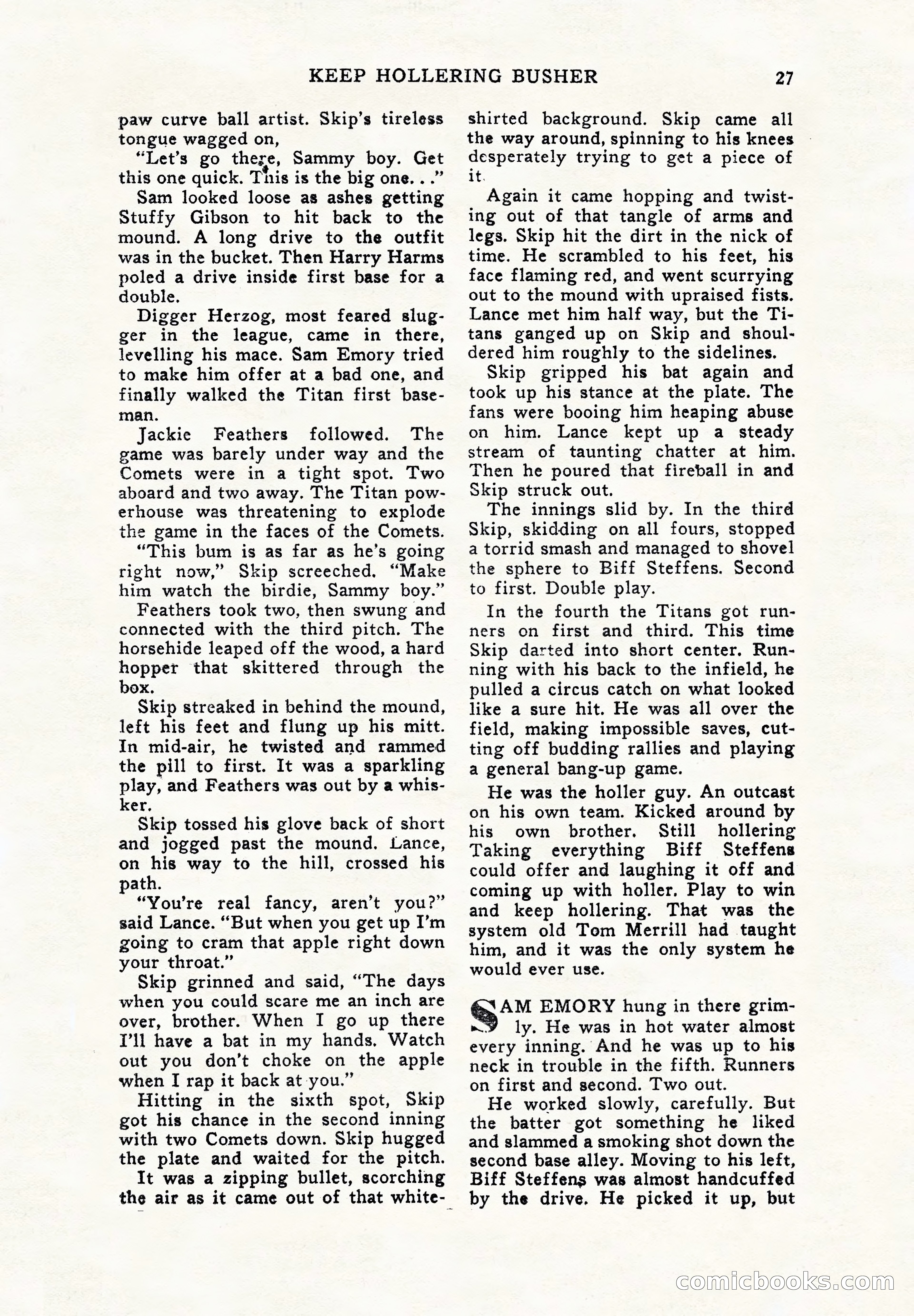 Super Sports, December 1947 — page 27 of 100