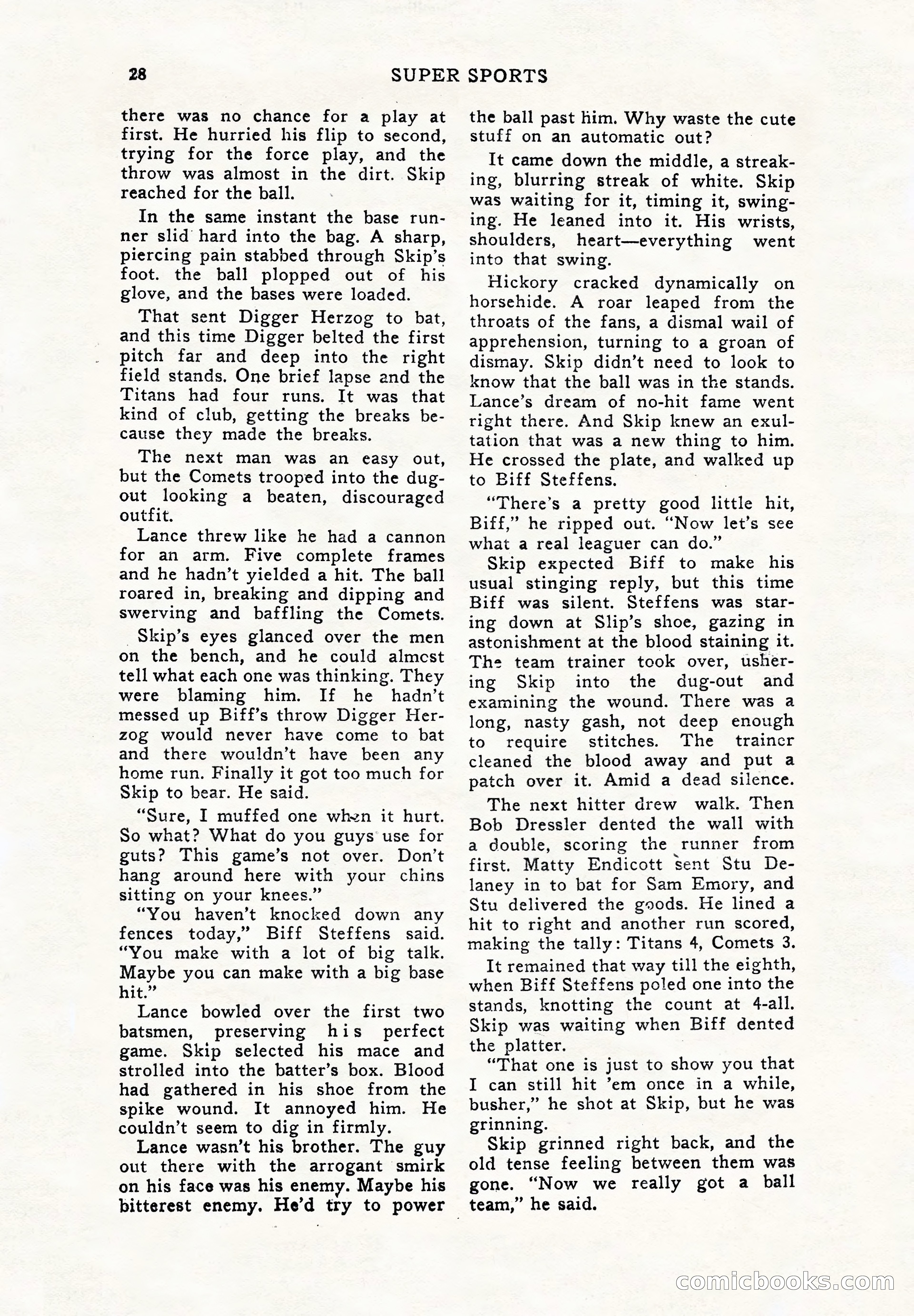 Super Sports, December 1947 — page 28 of 100