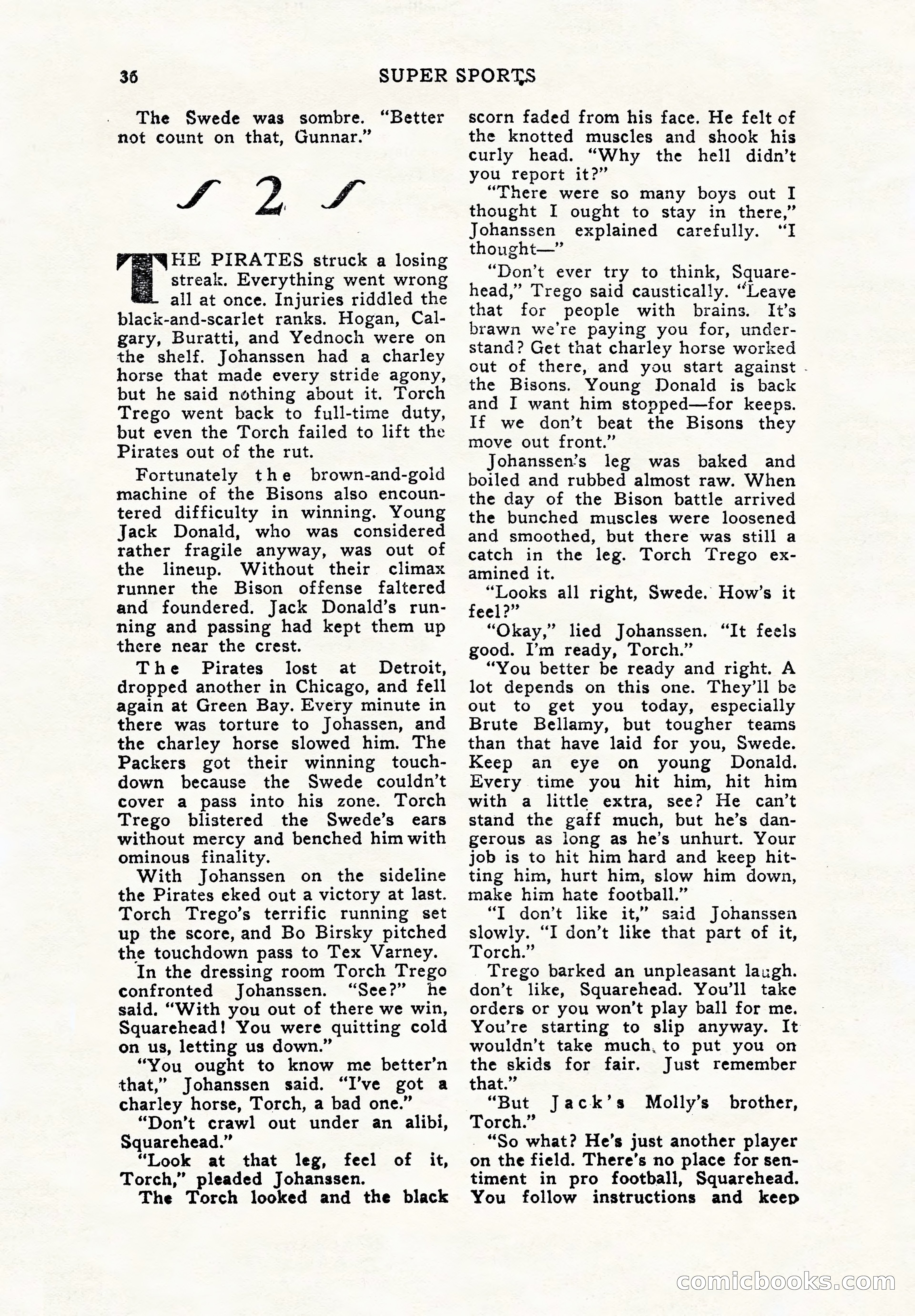 Super Sports, December 1947 — page 36 of 100