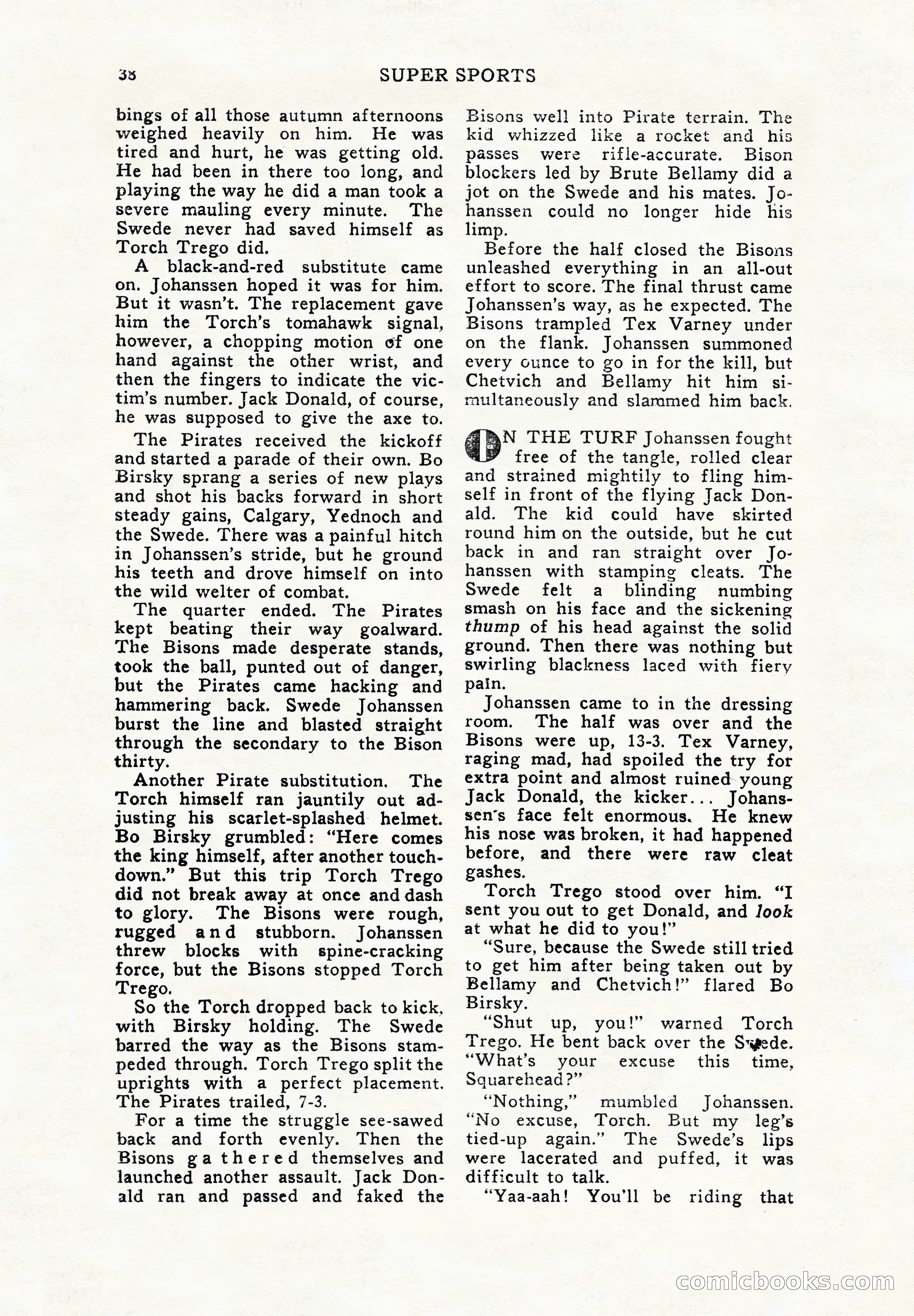 Super Sports, December 1947 — page 38 of 100