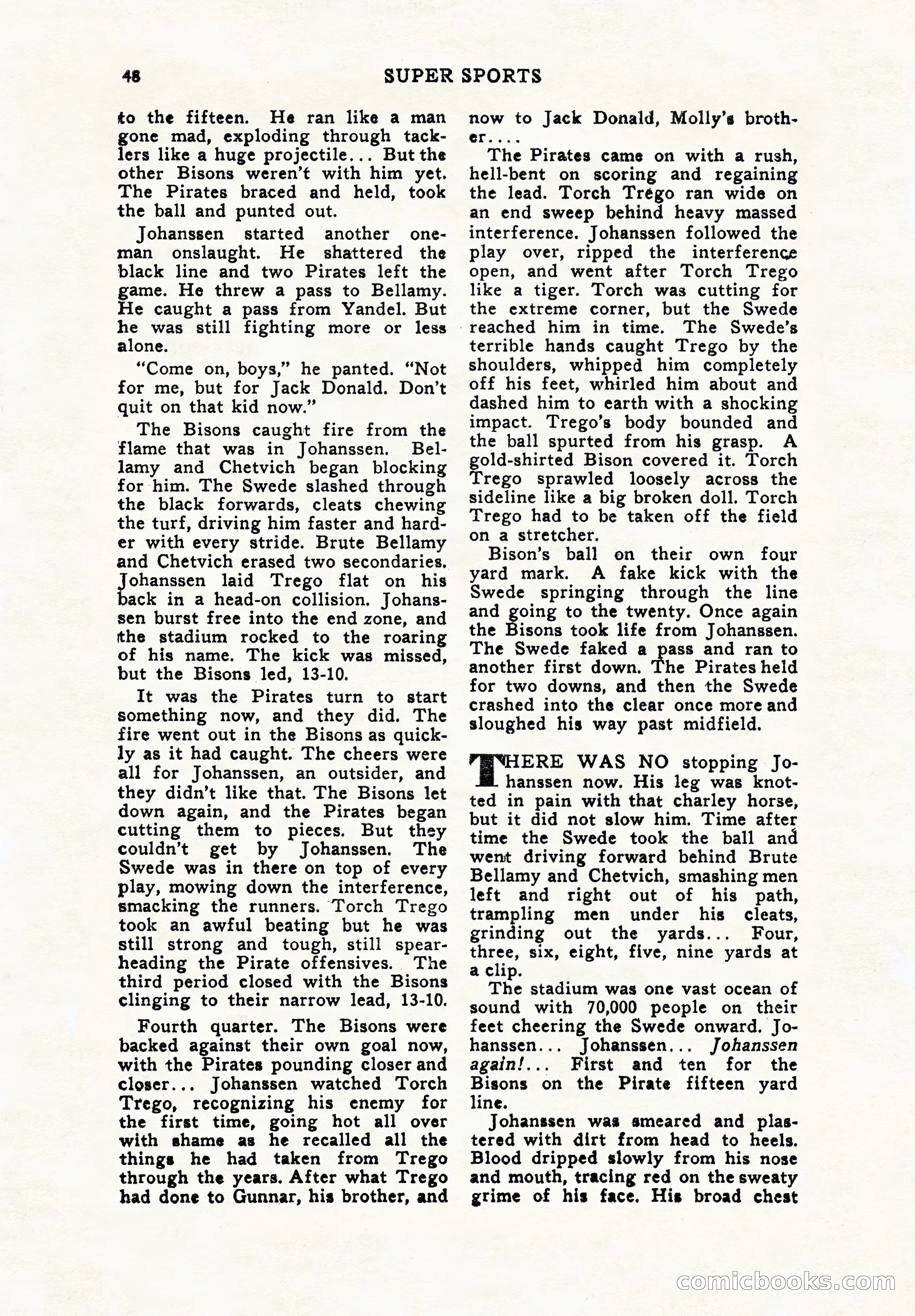 Super Sports, December 1947 — page 48 of 100