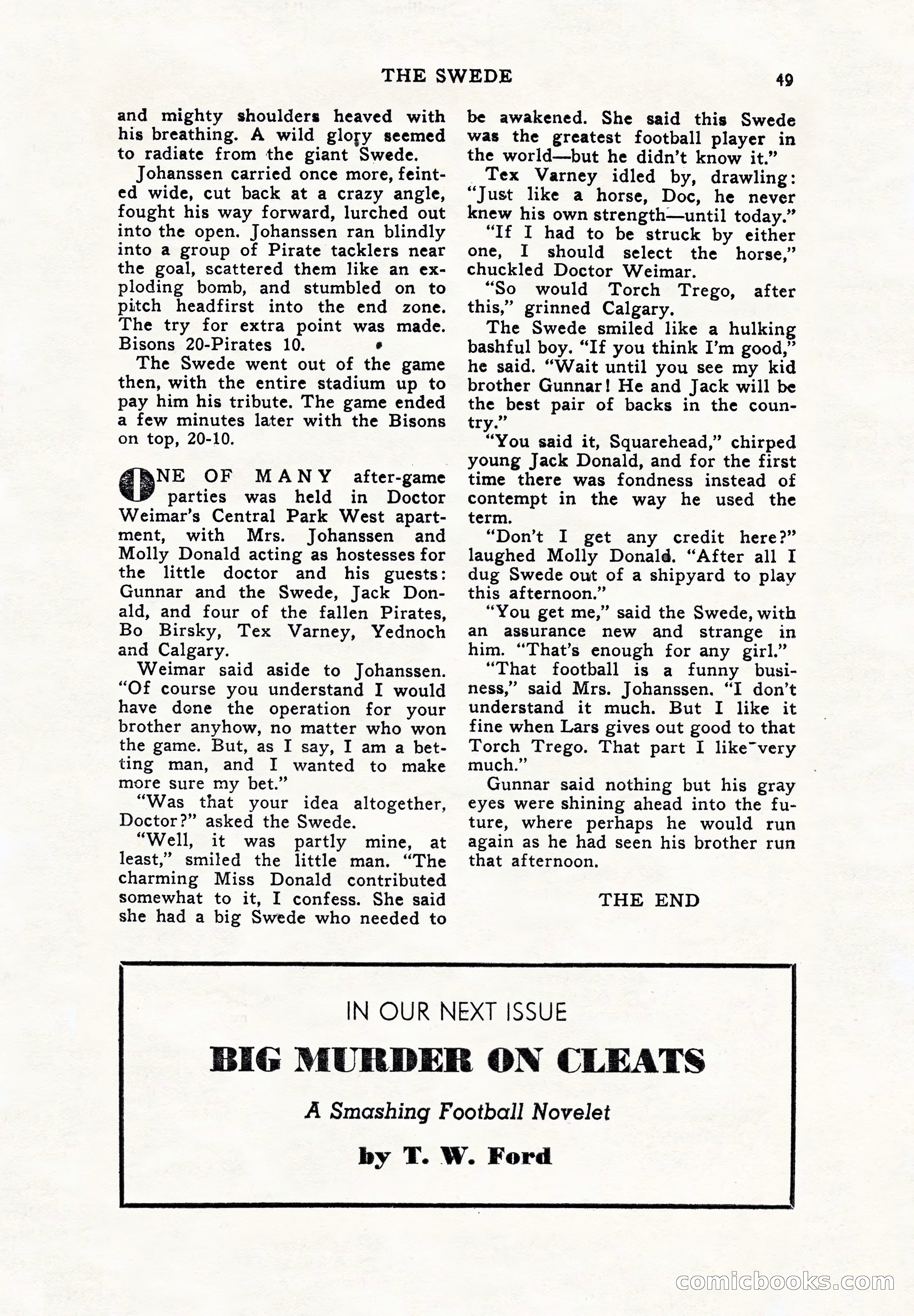 Super Sports, December 1947 — page 49 of 100