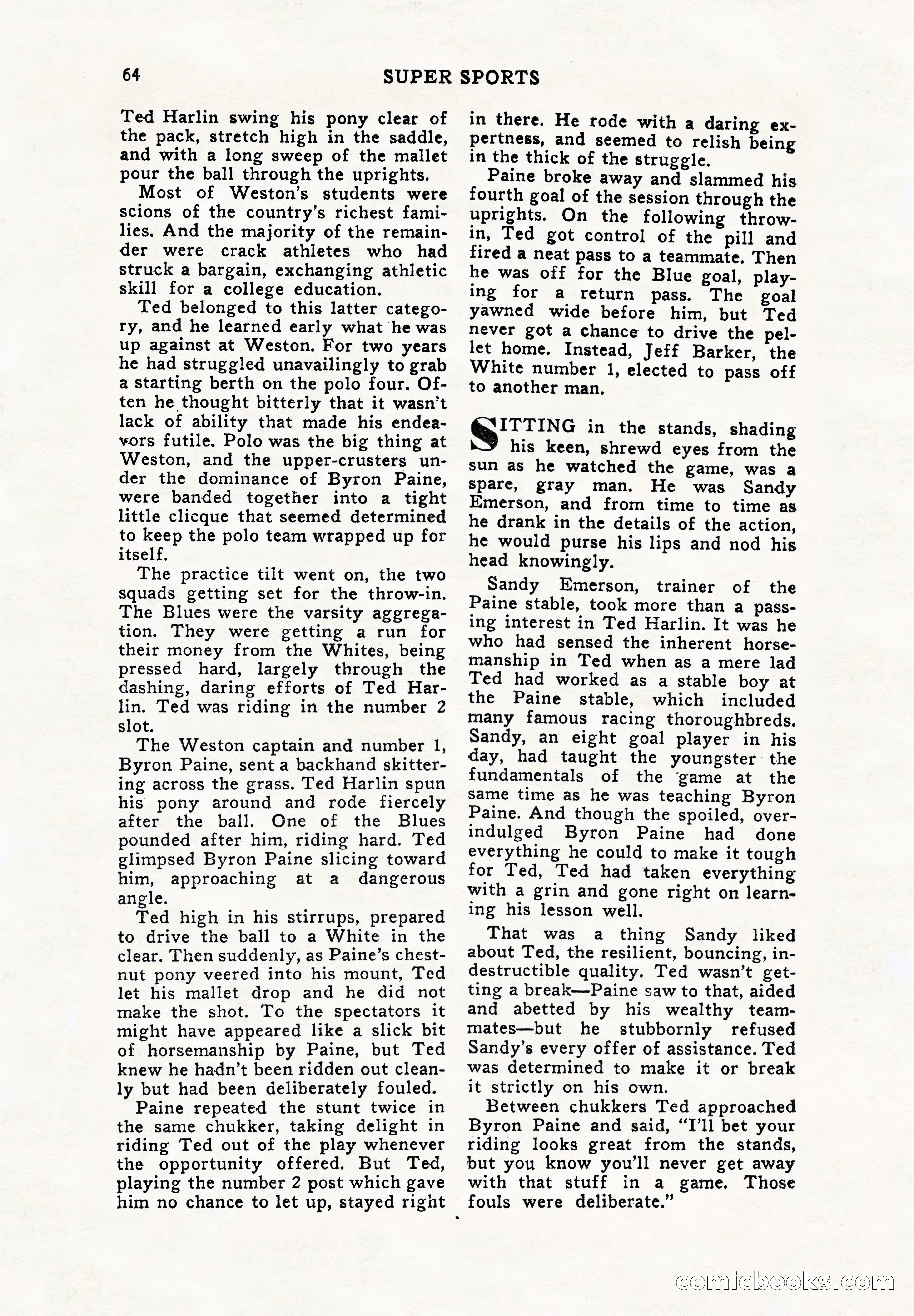 Super Sports, December 1947 — page 64 of 100
