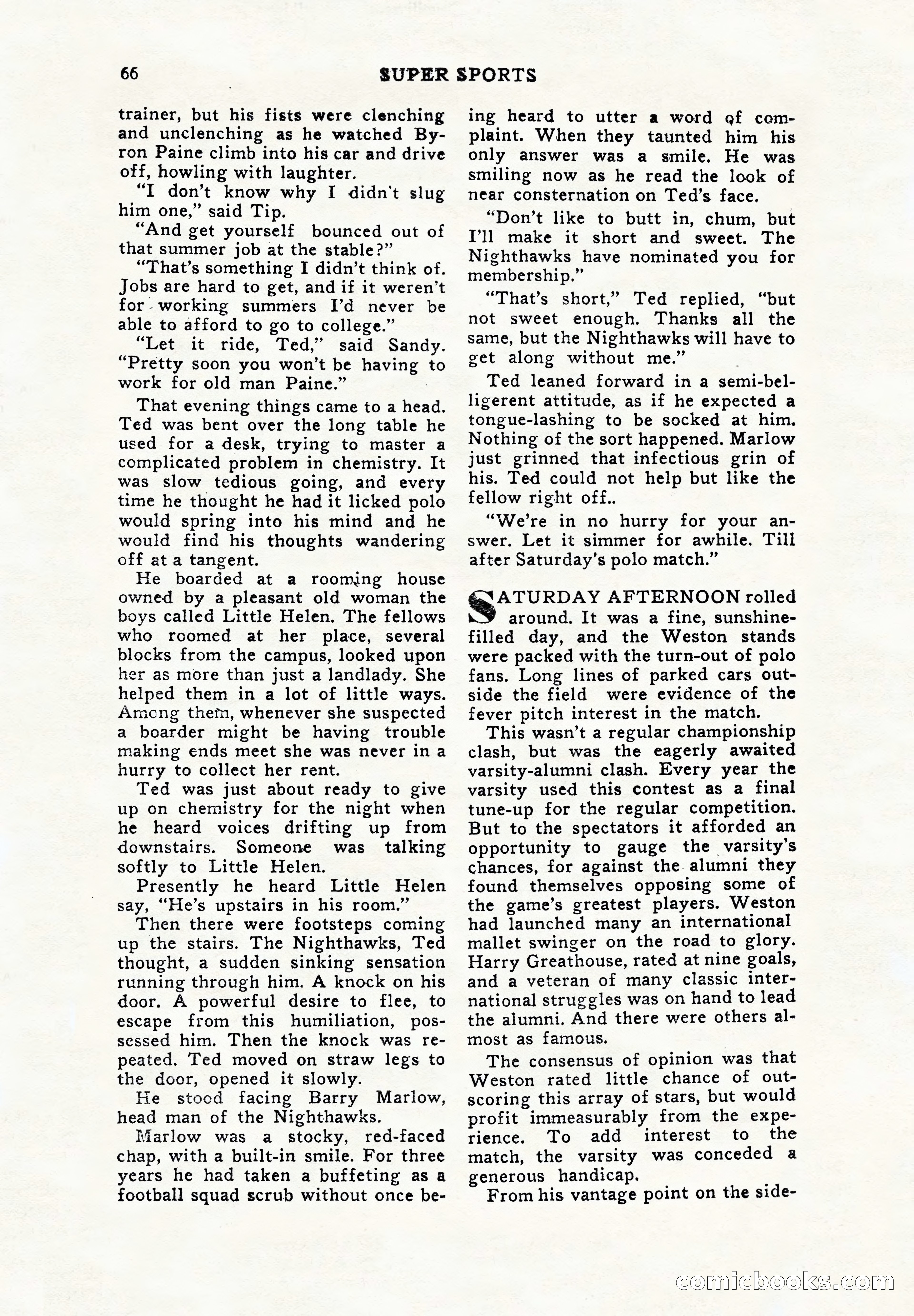 Super Sports, December 1947 — page 66 of 100