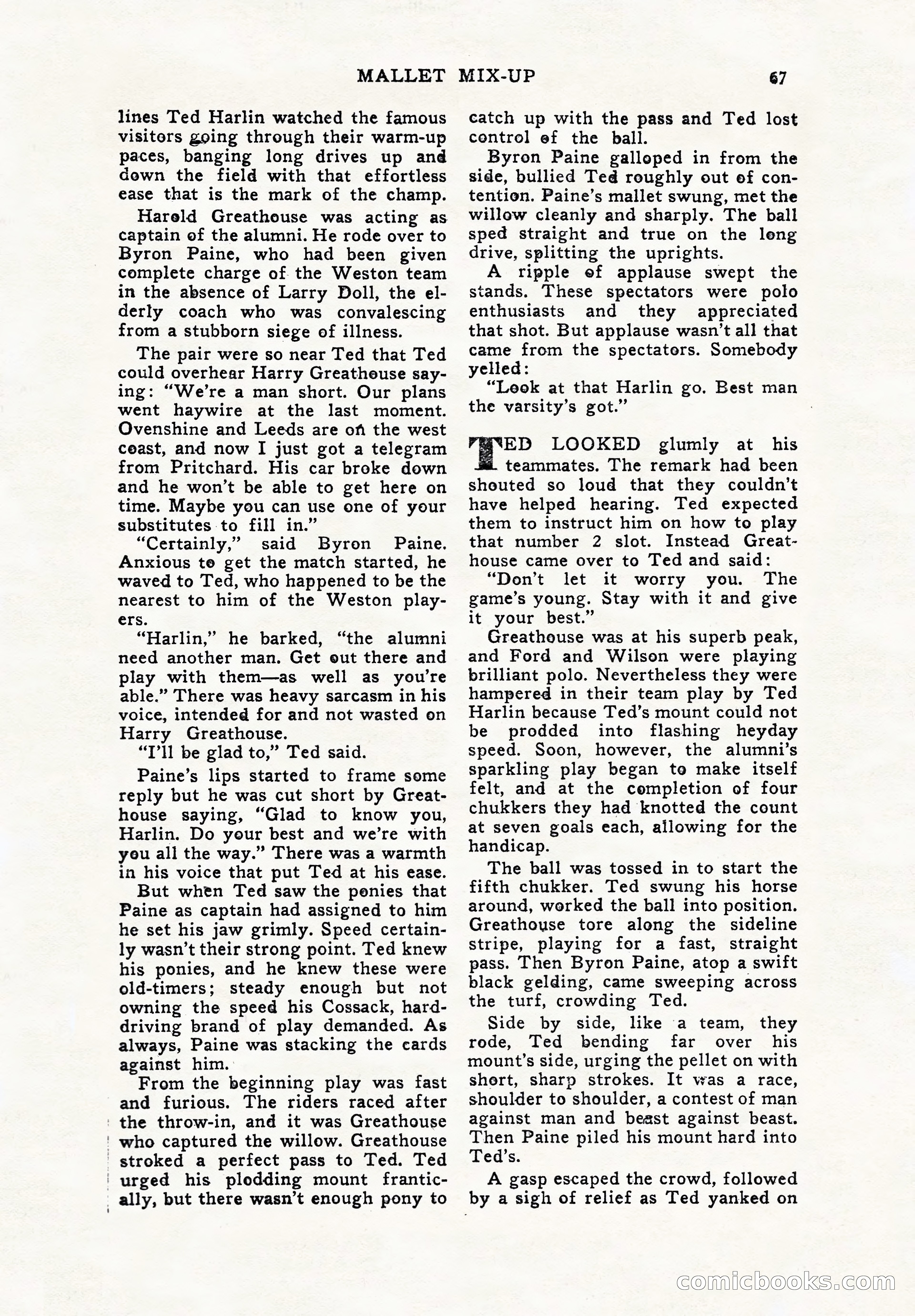 Super Sports, December 1947 — page 67 of 100