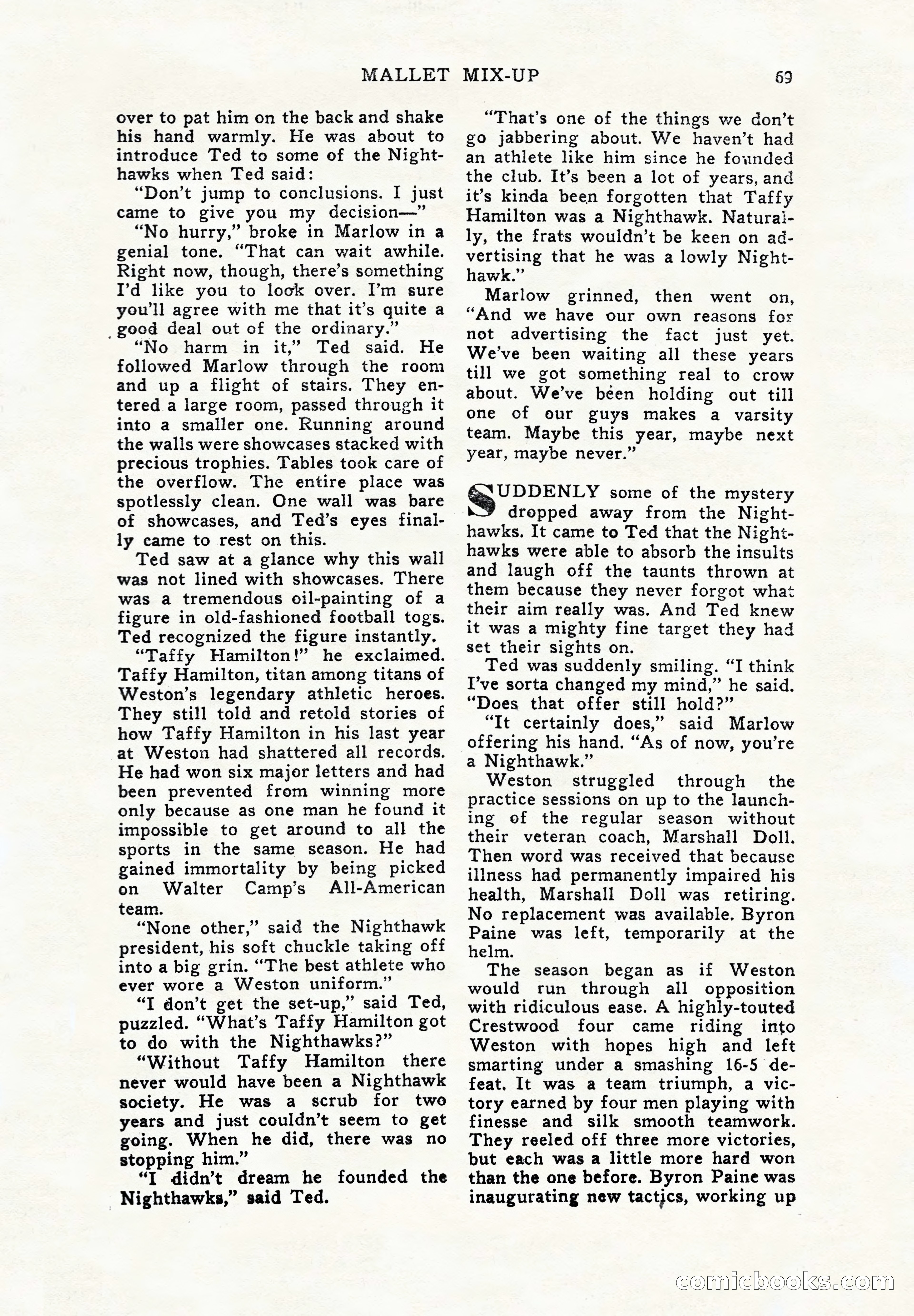 Super Sports, December 1947 — page 69 of 100