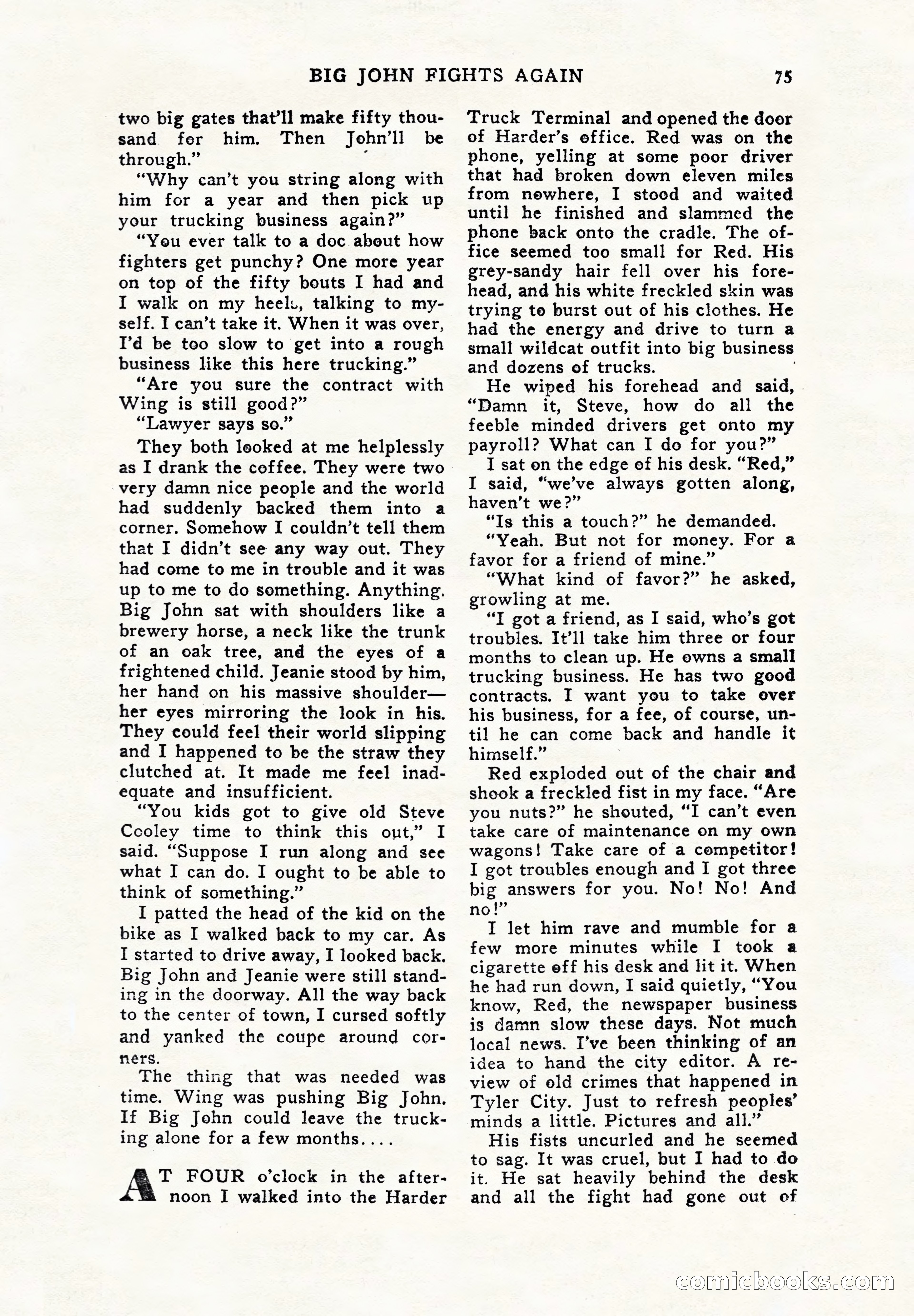 Super Sports, December 1947 — page 75 of 100