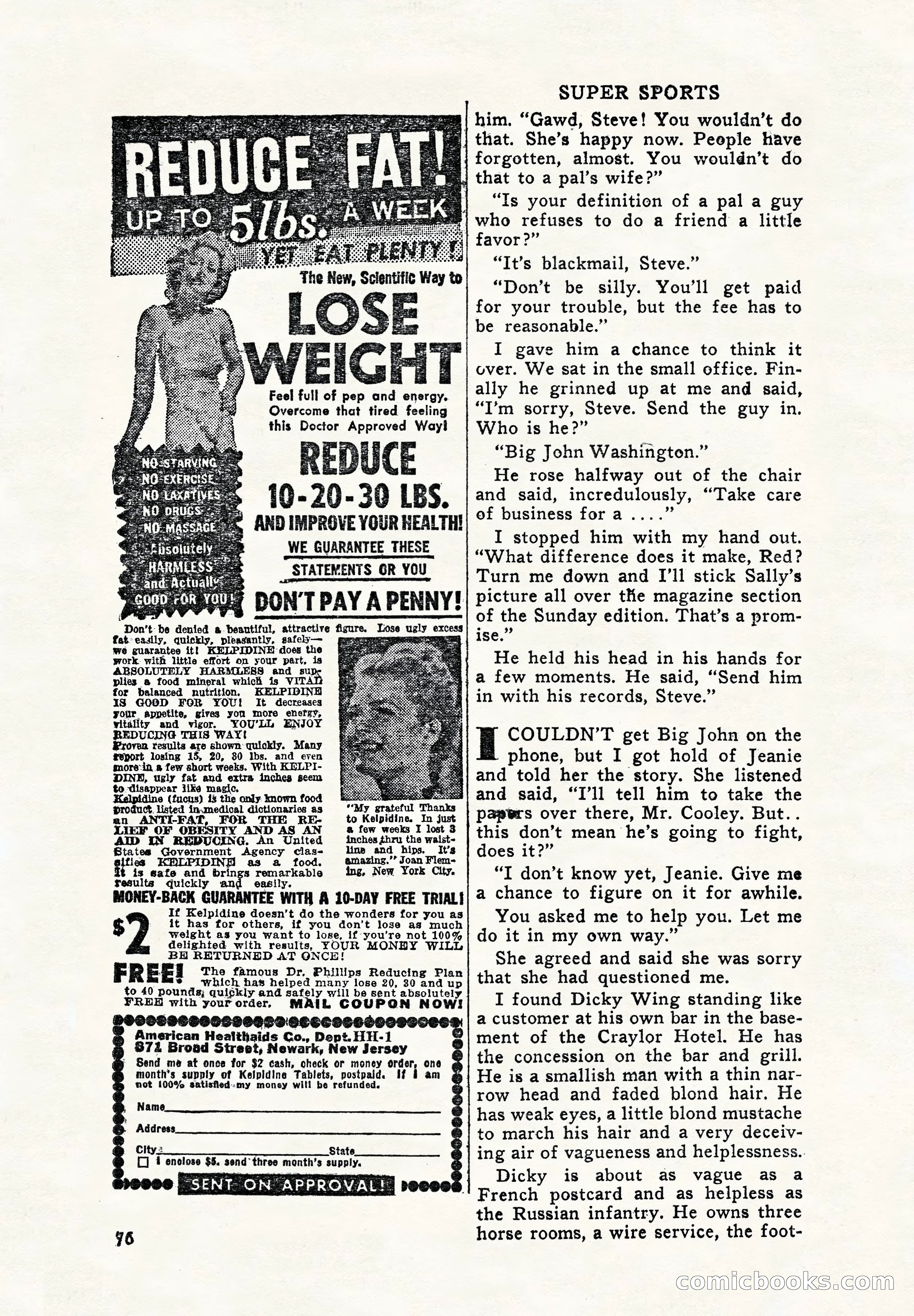 Super Sports, December 1947 — page 76 of 100