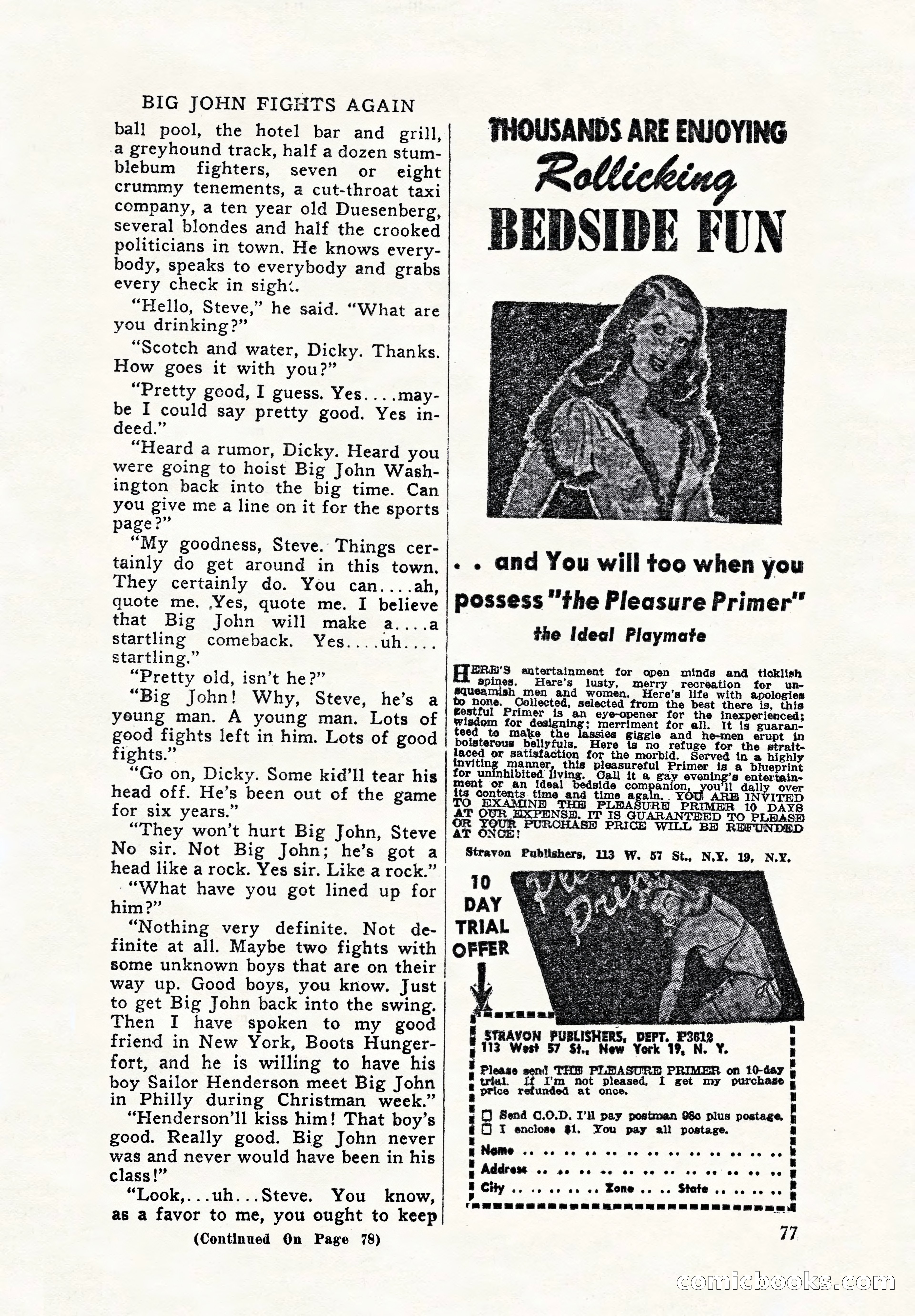Super Sports, December 1947 — page 77 of 100