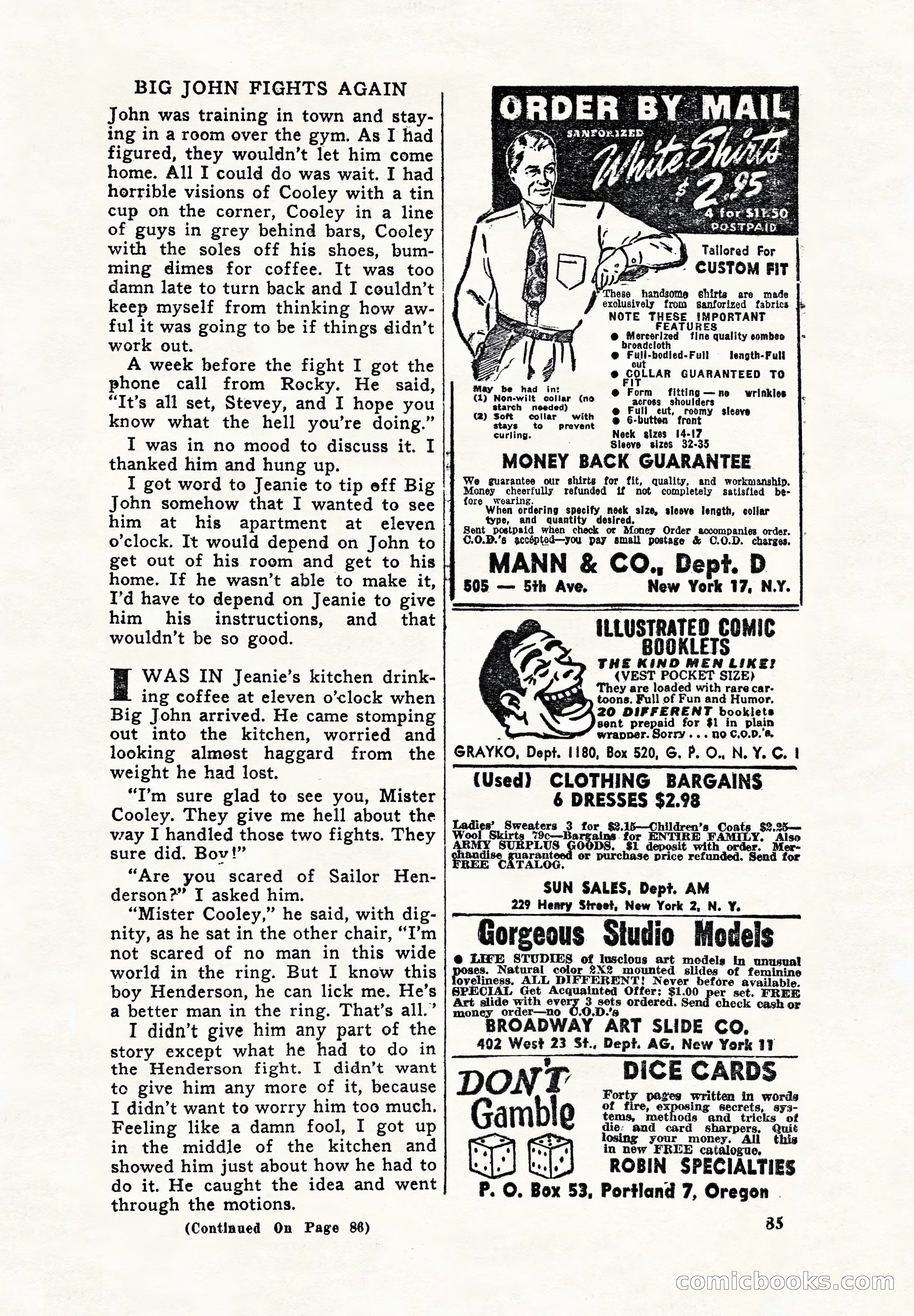 Super Sports, December 1947 — page 85 of 100