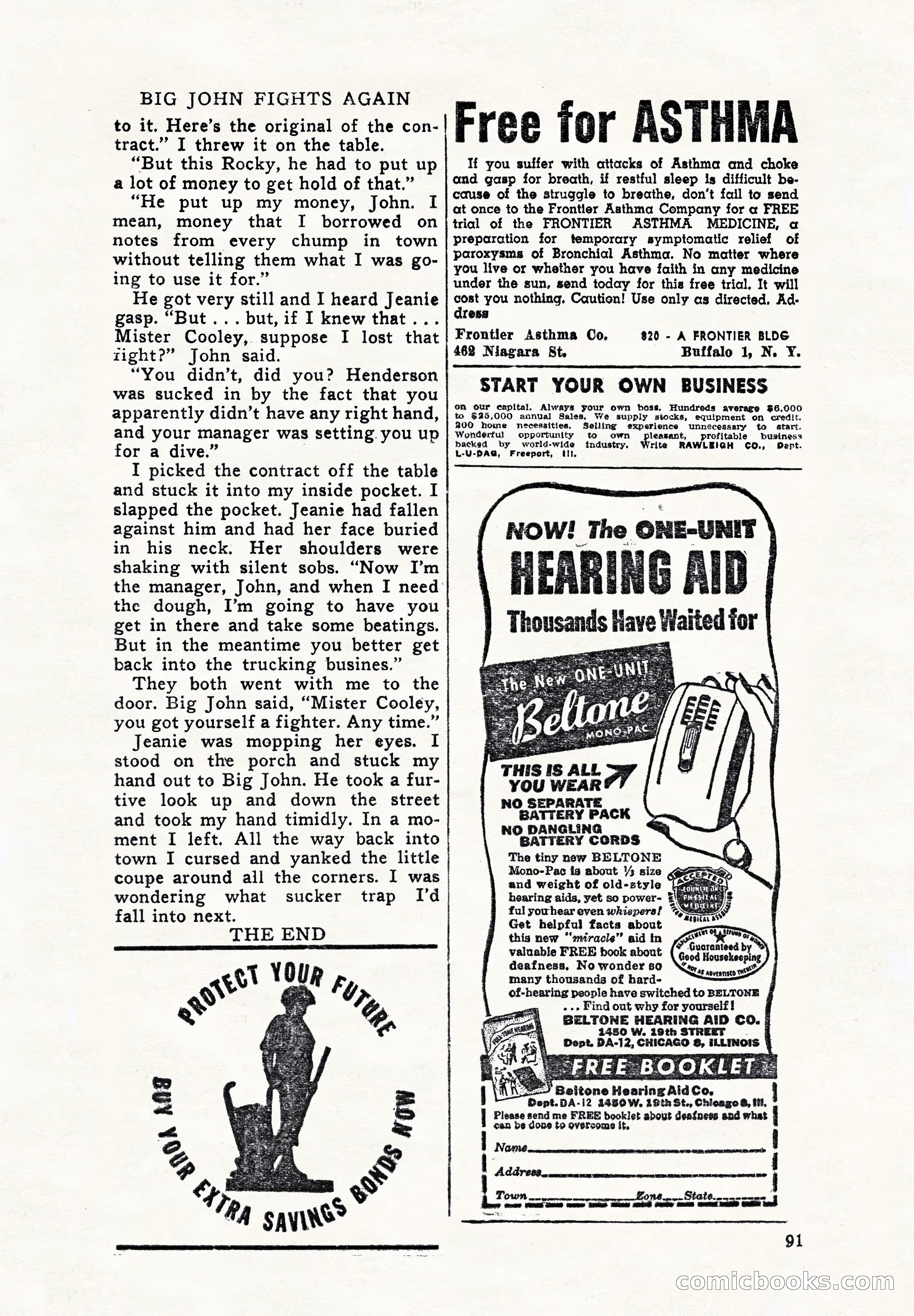 Super Sports, December 1947 — page 91 of 100
