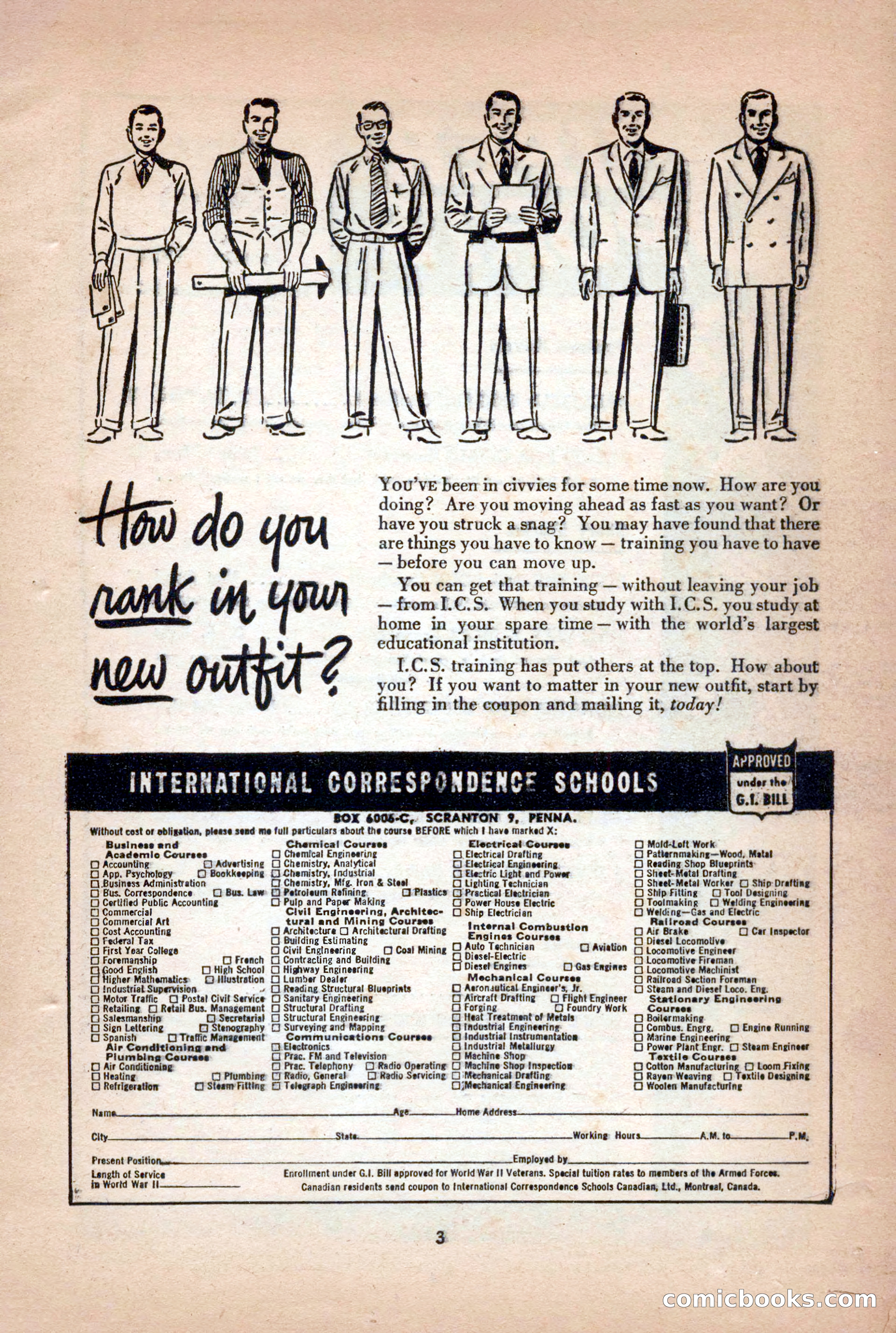 Super Sports, January 1950 — page 3 of 100