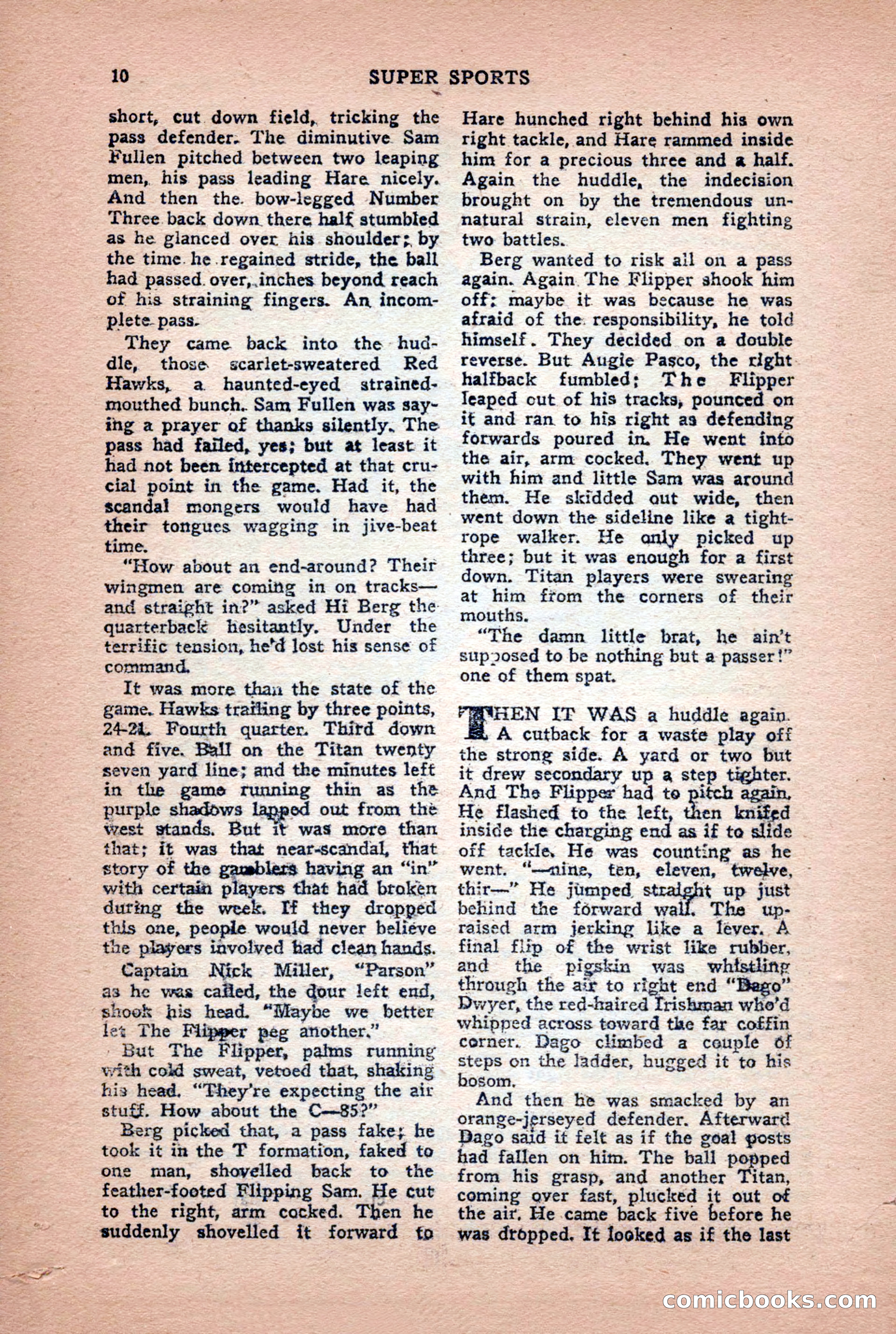 Super Sports, January 1950 — page 10 of 100