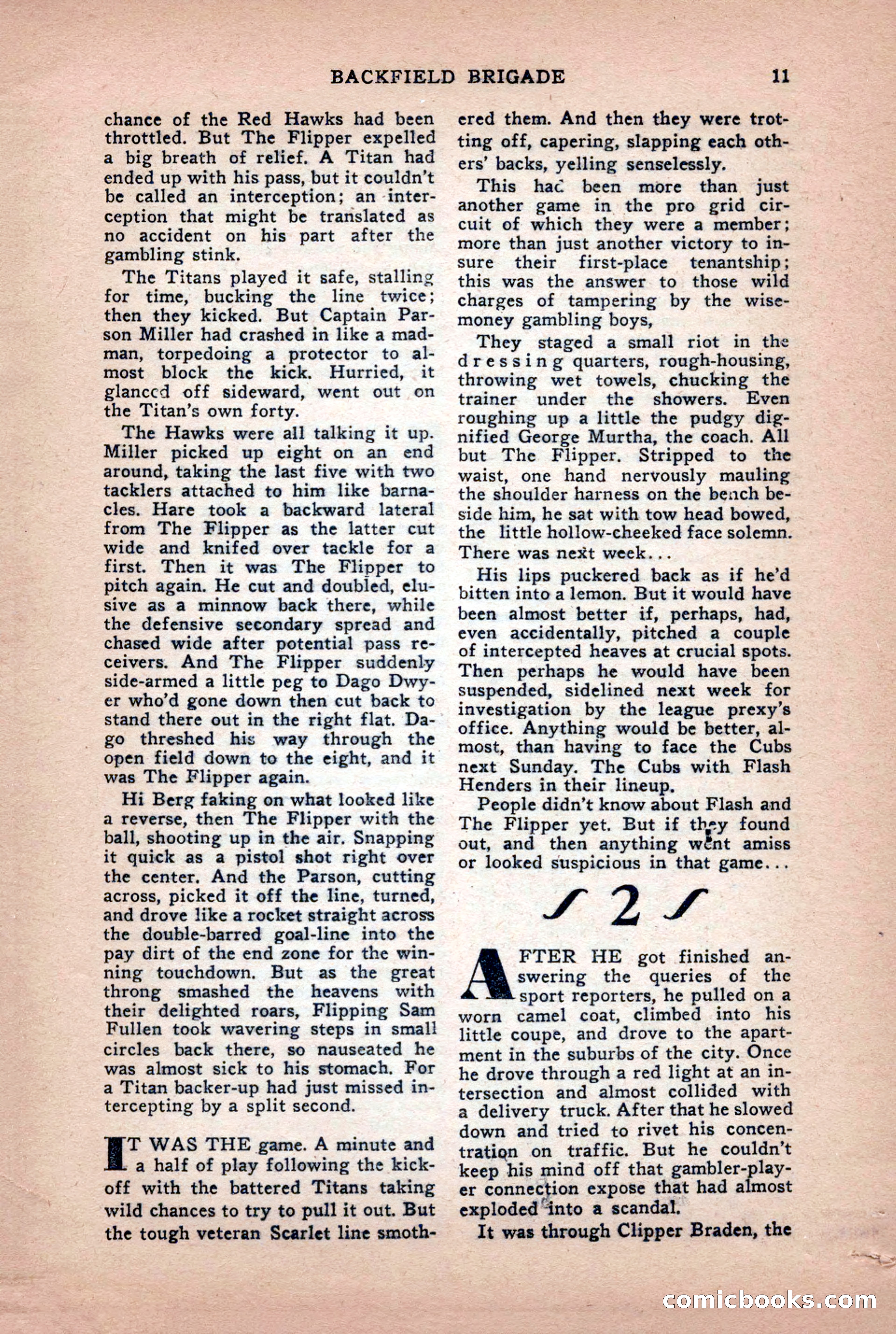 Super Sports, January 1950 — page 11 of 100
