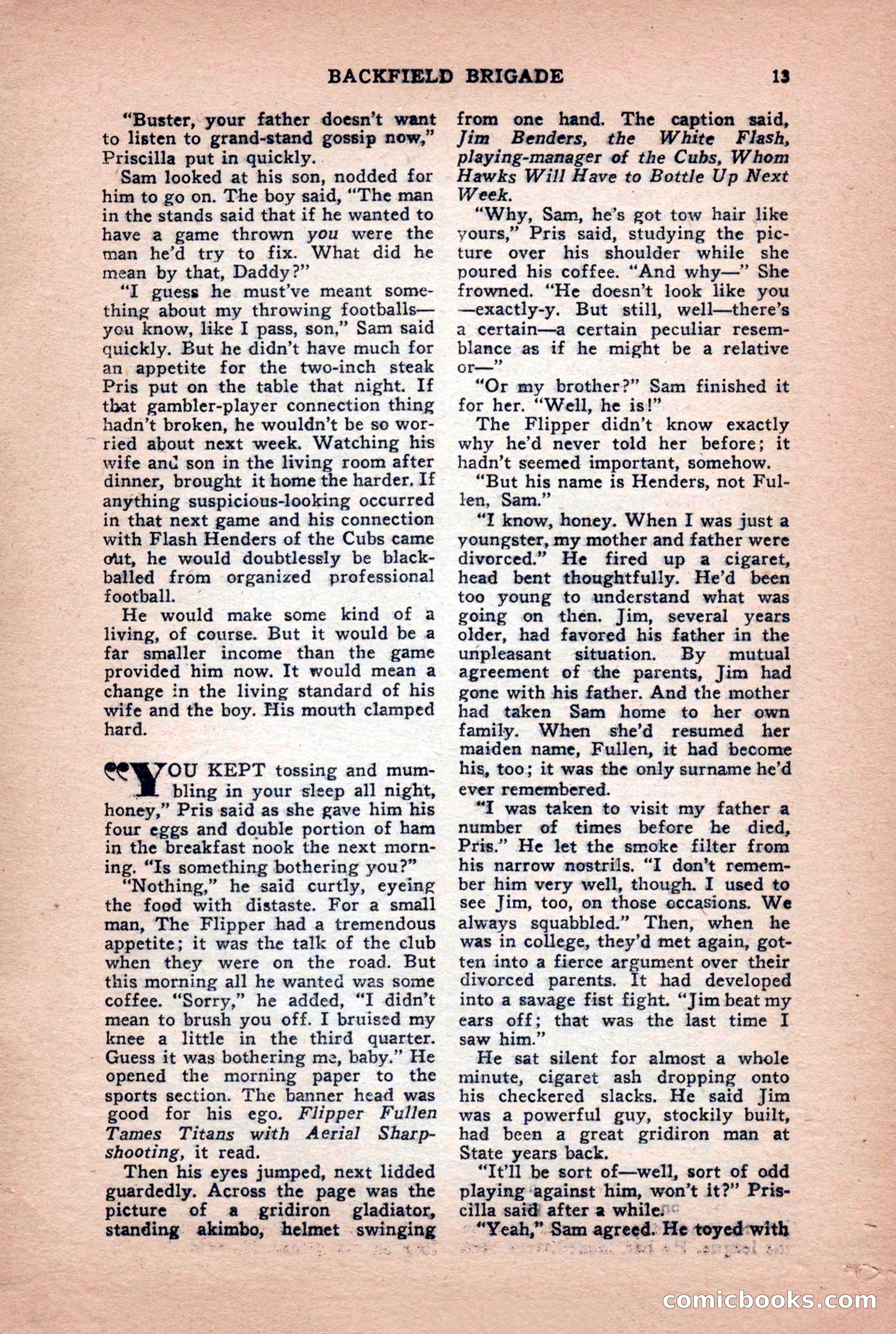 Super Sports, January 1950 — page 13 of 100