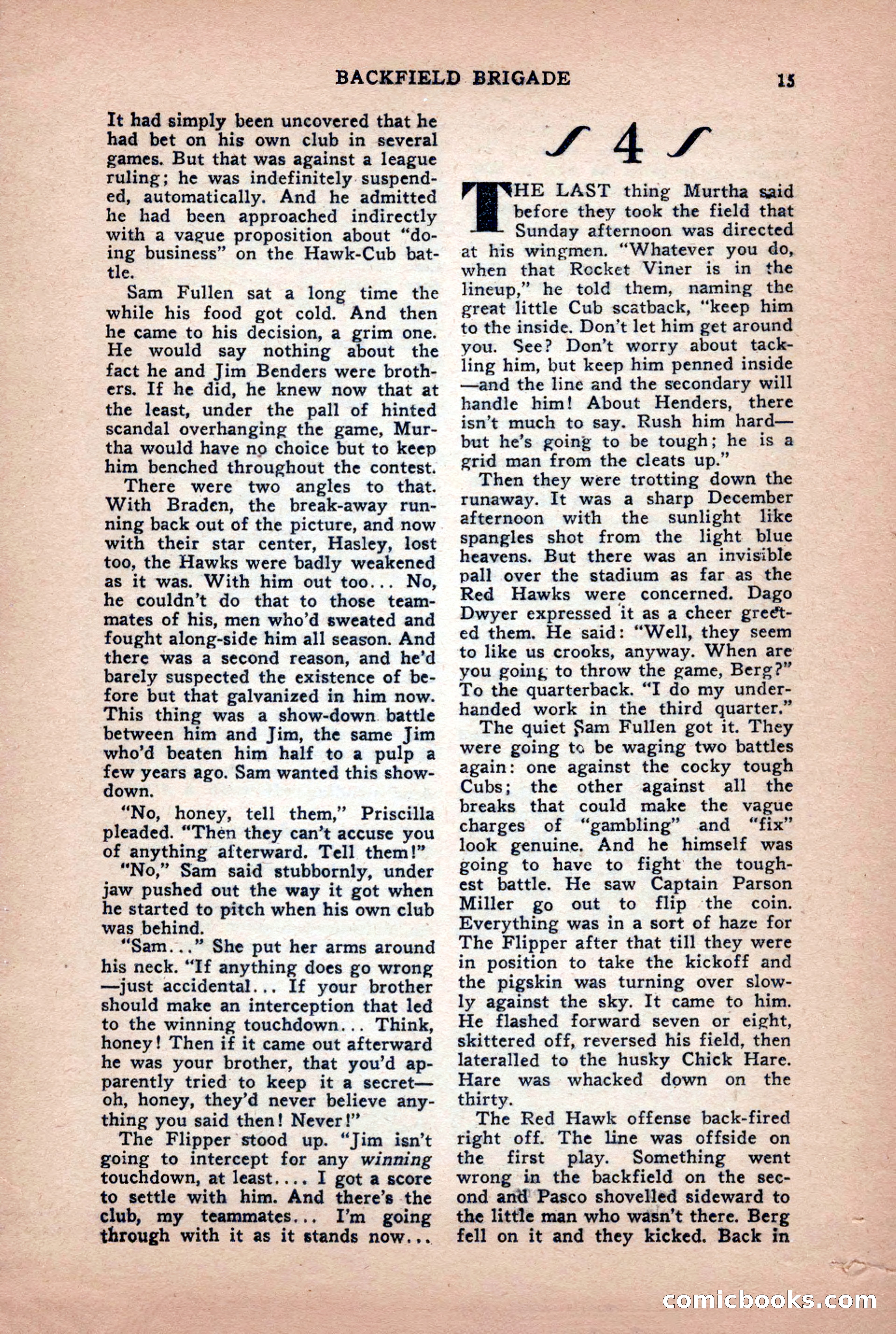 Super Sports, January 1950 — page 15 of 100