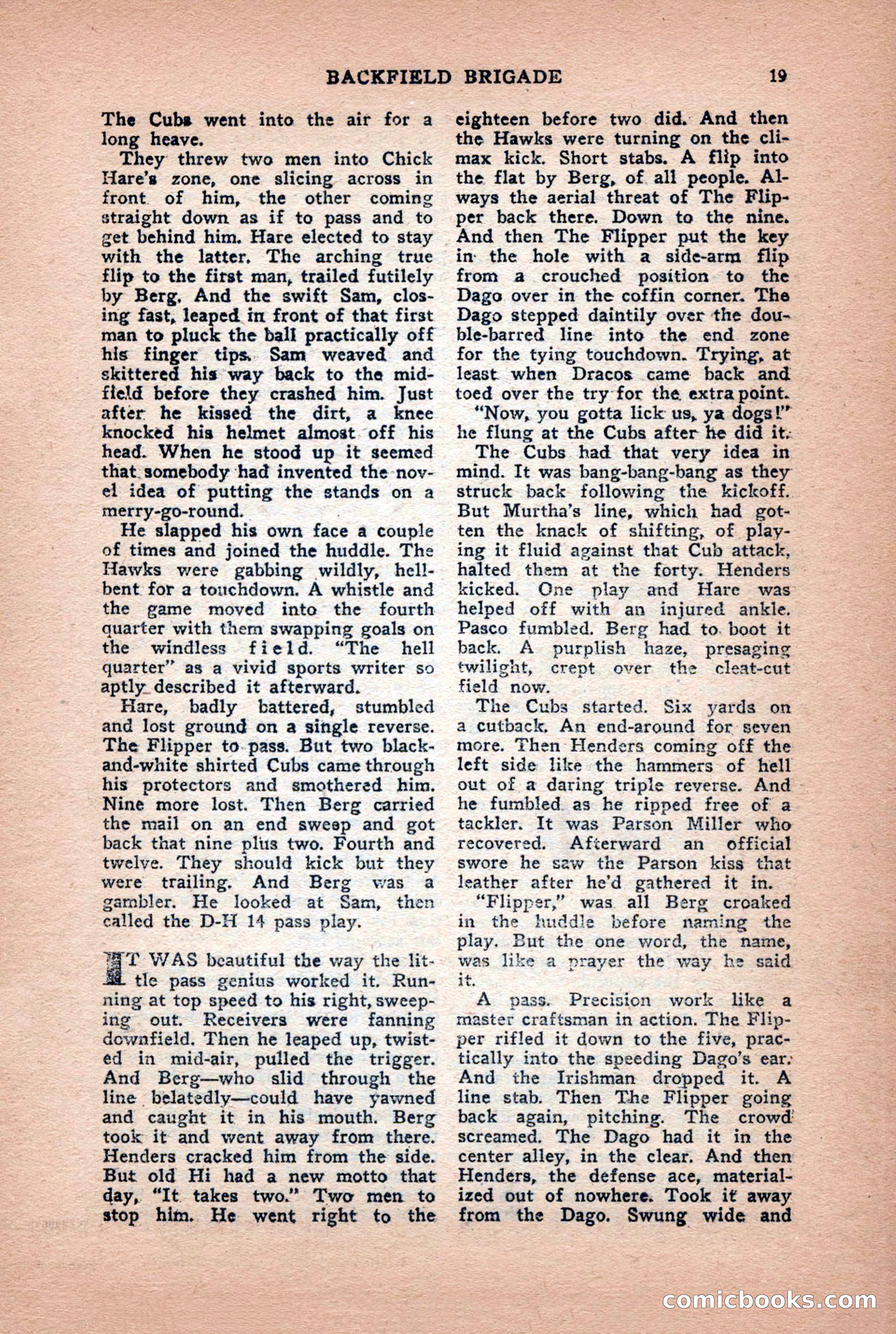 Super Sports, January 1950 — page 19 of 100