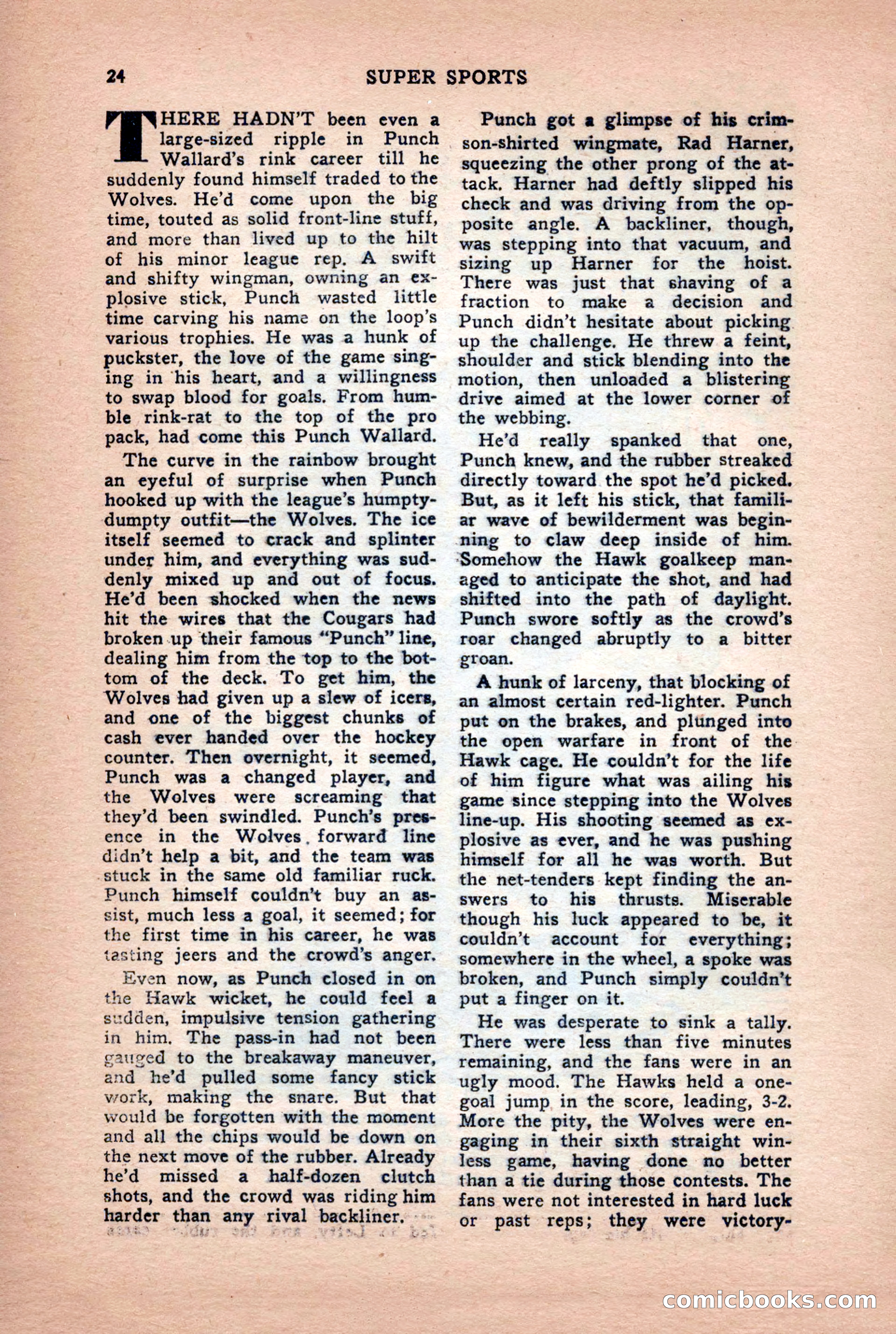 Super Sports, January 1950 — page 24 of 100