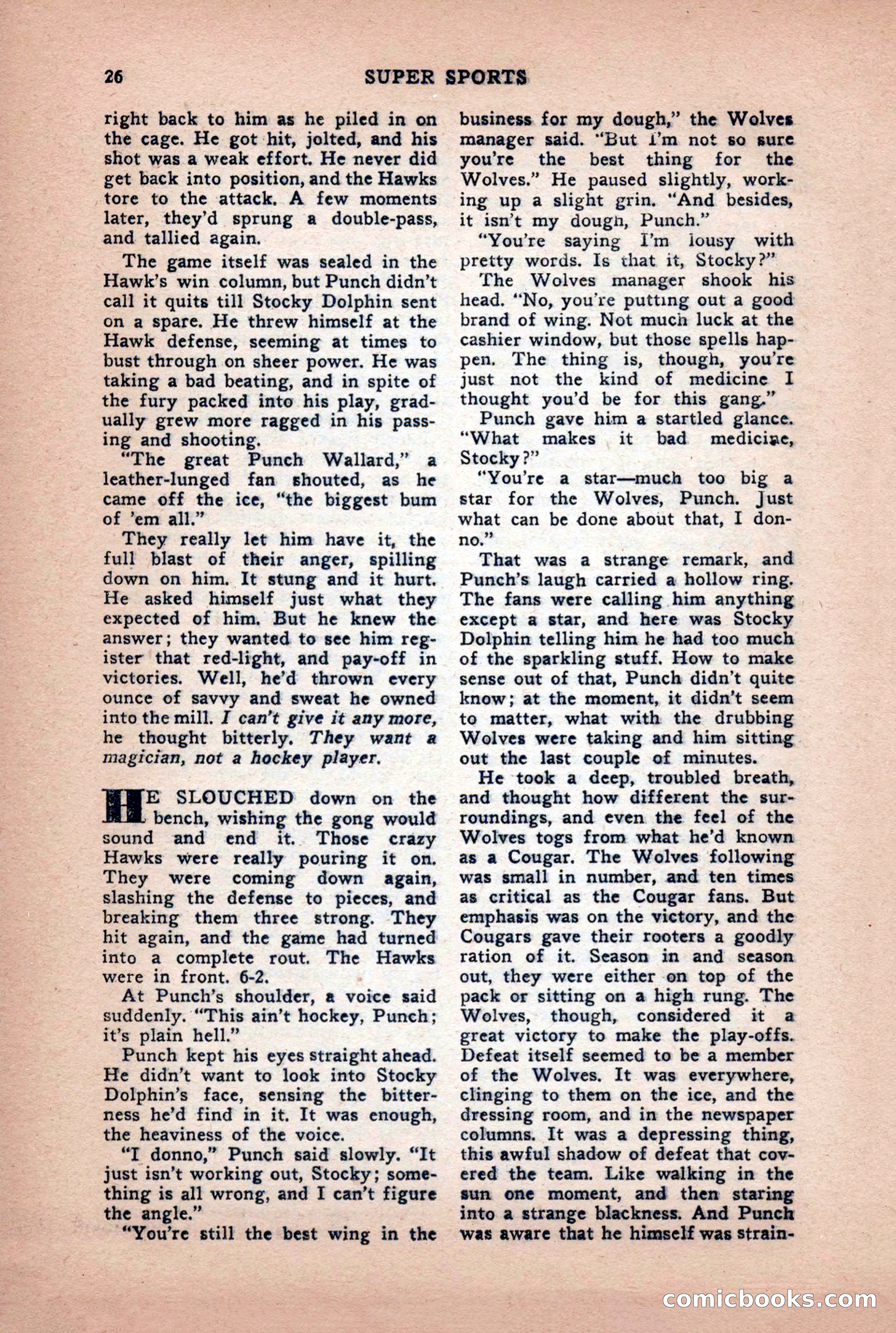 Super Sports, January 1950 — page 26 of 100