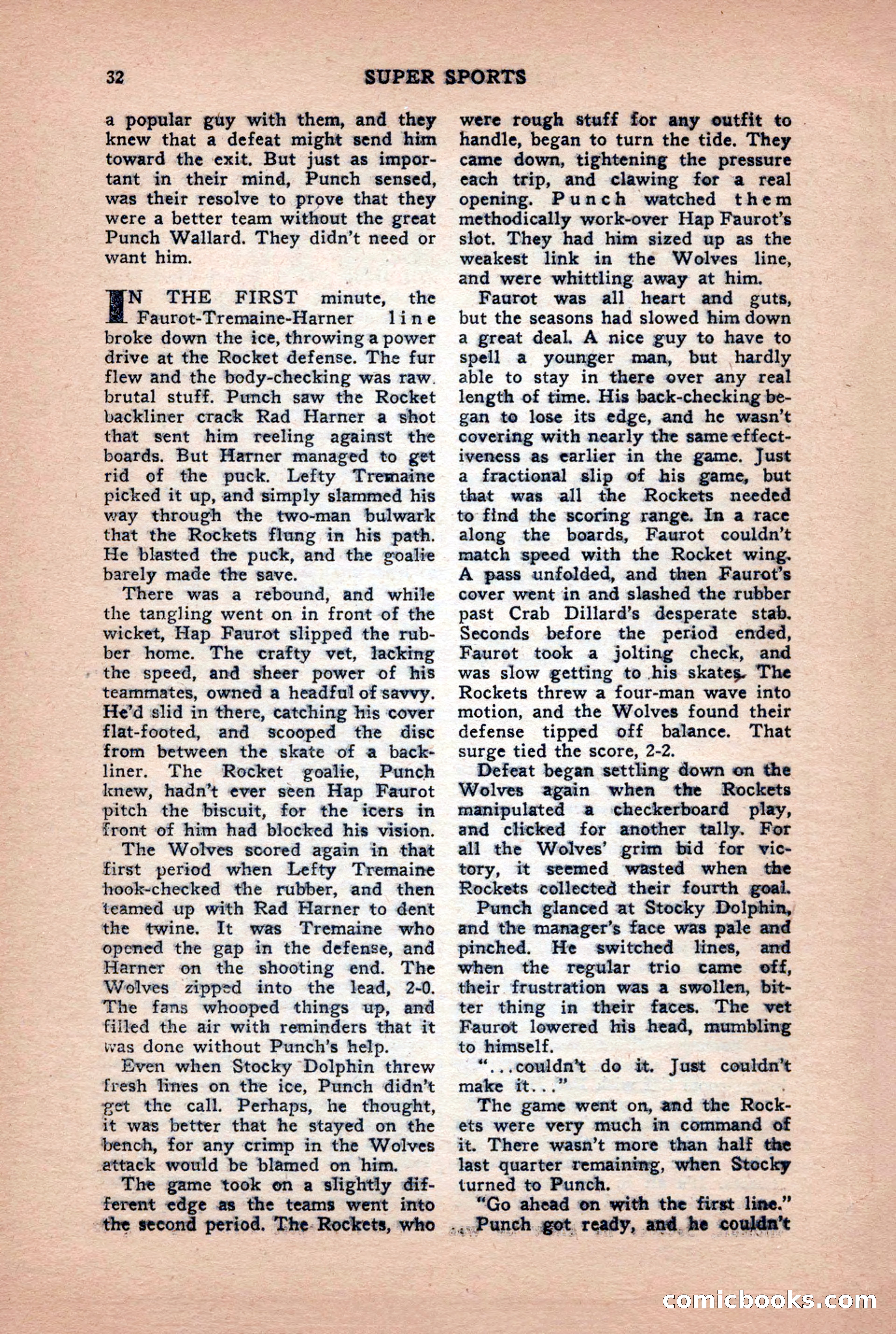 Super Sports, January 1950 — page 32 of 100