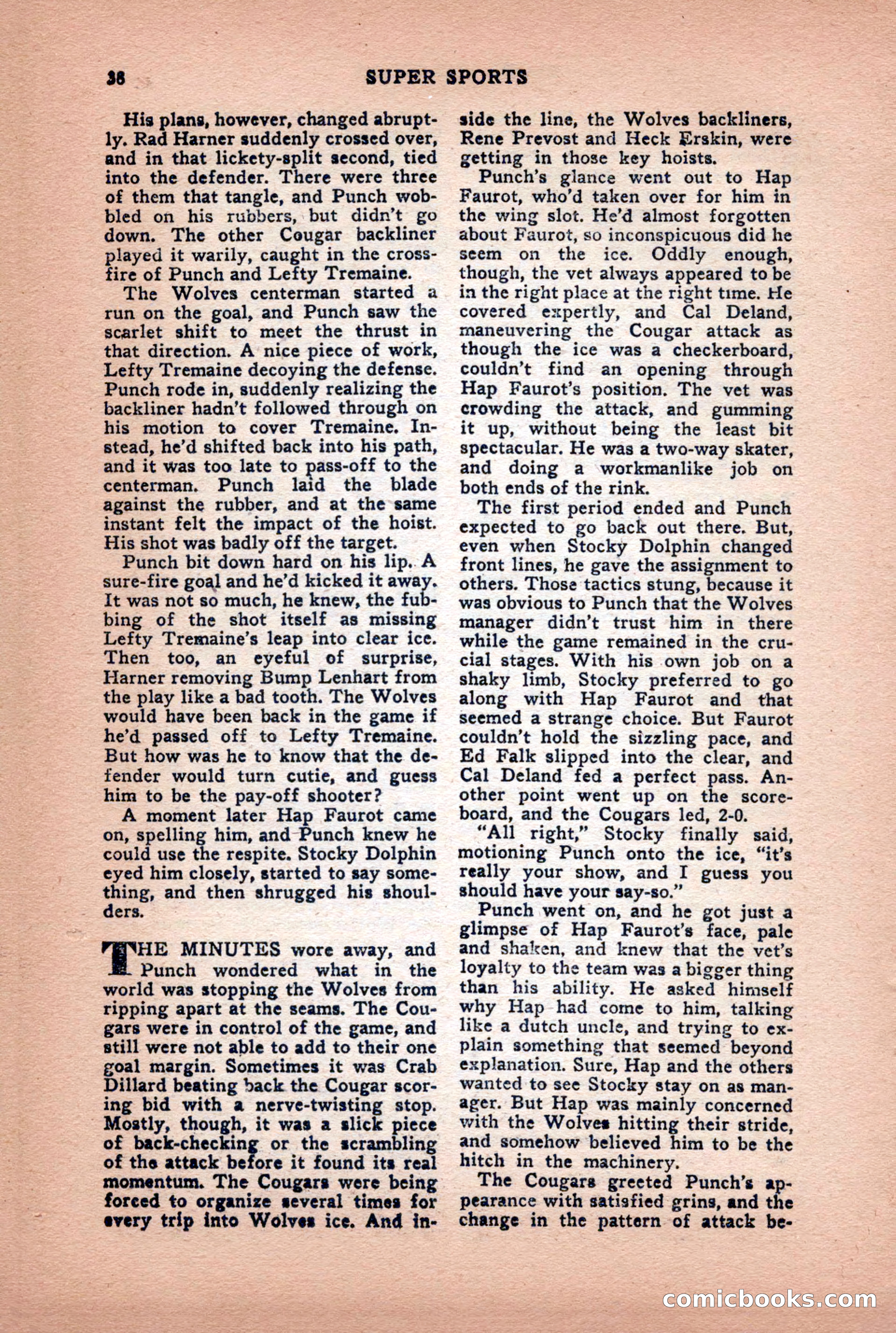 Super Sports, January 1950 — page 38 of 100