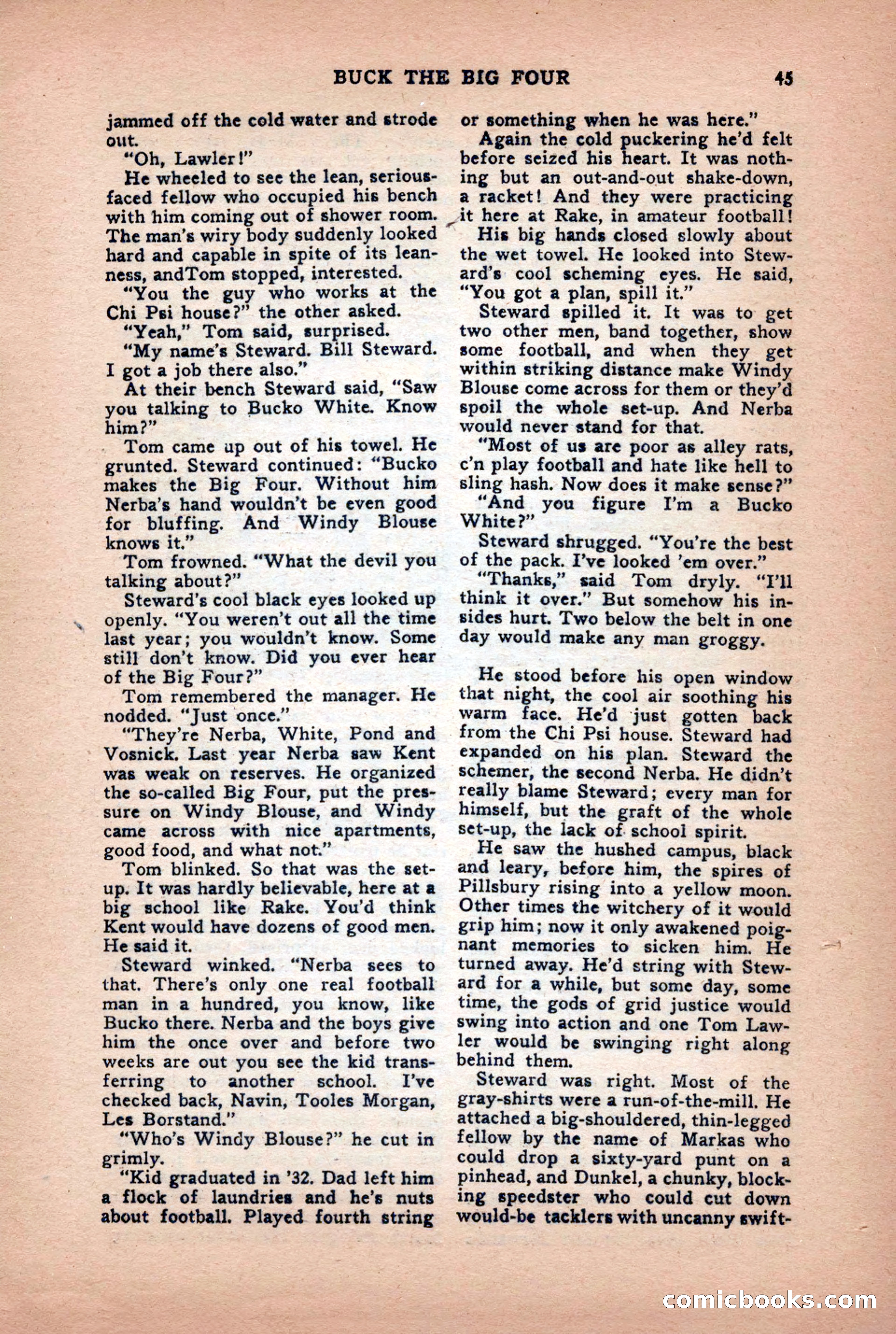 Super Sports, January 1950 — page 45 of 100