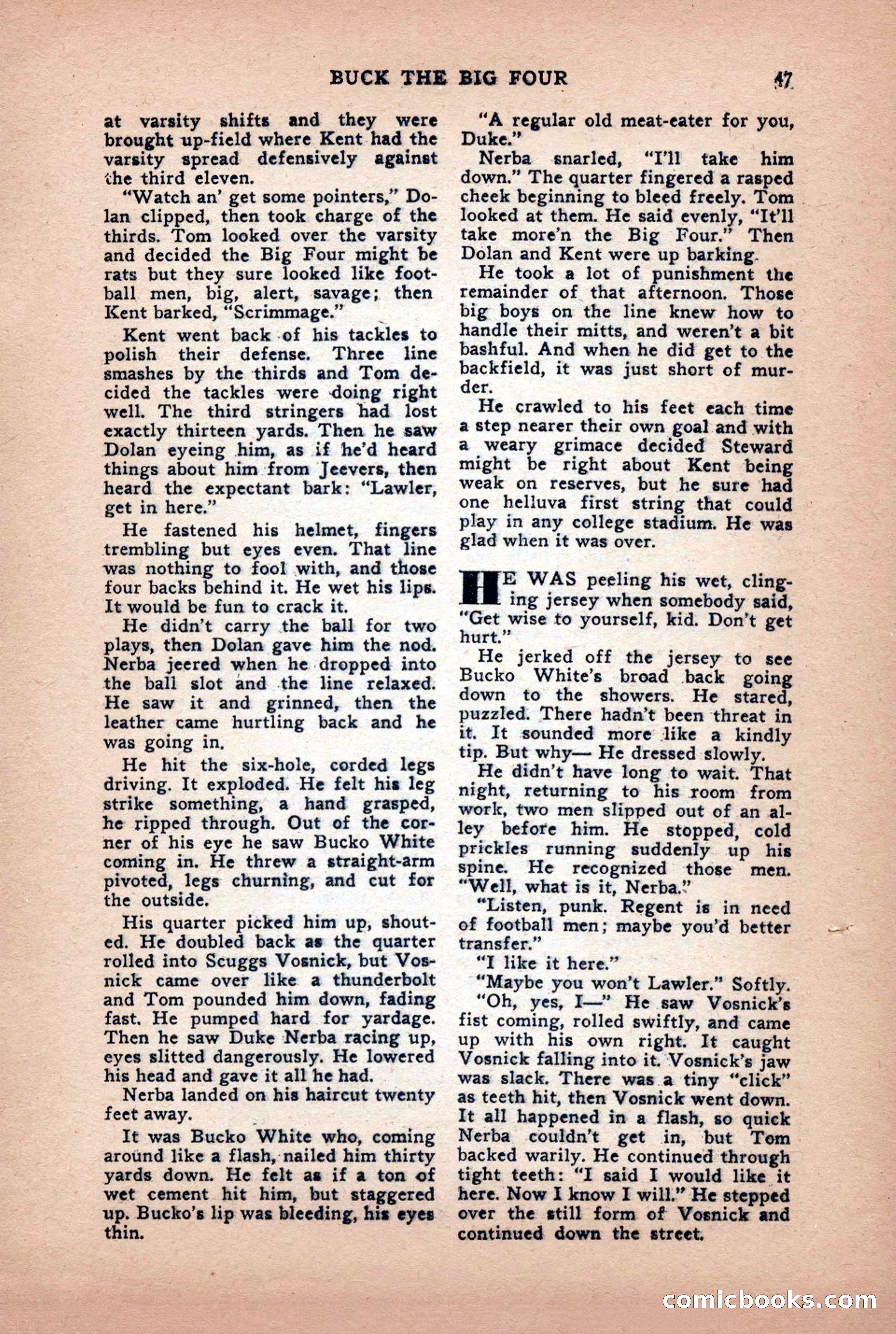 Super Sports, January 1950 — page 47 of 100